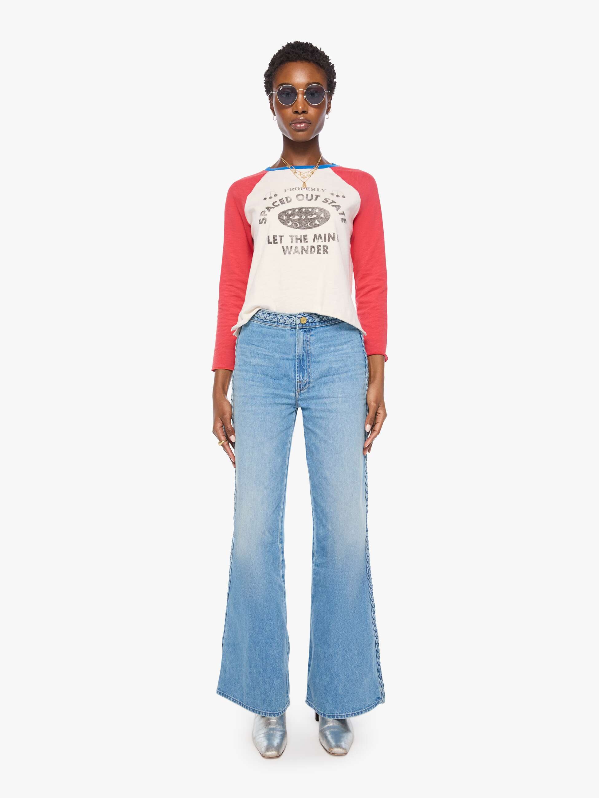 Mother Tees The Vintage Sporty Concert T-Shirt Spaced Out Baumwolle