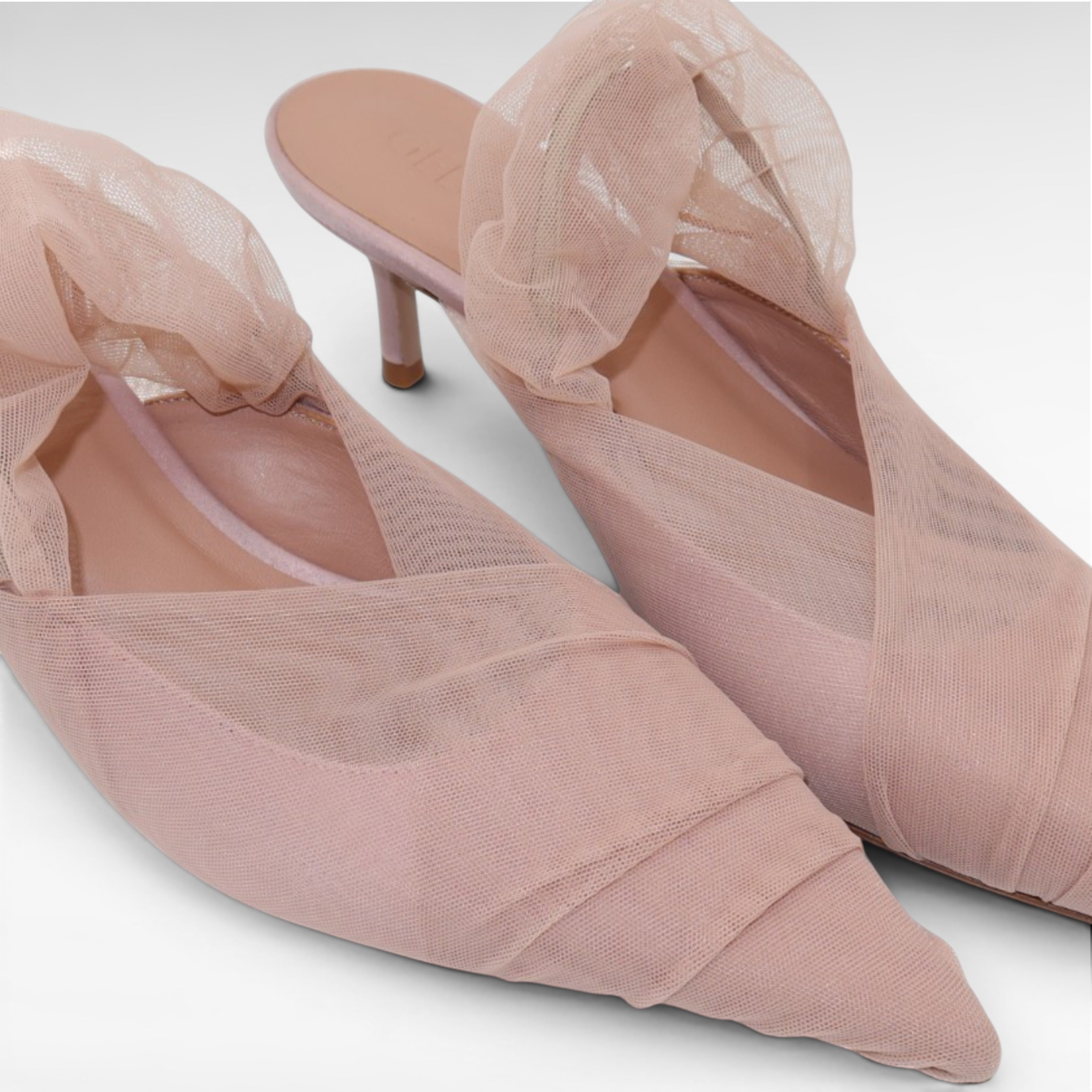 Gedebe Simone Slingback Pumps Tüll Gr. 38