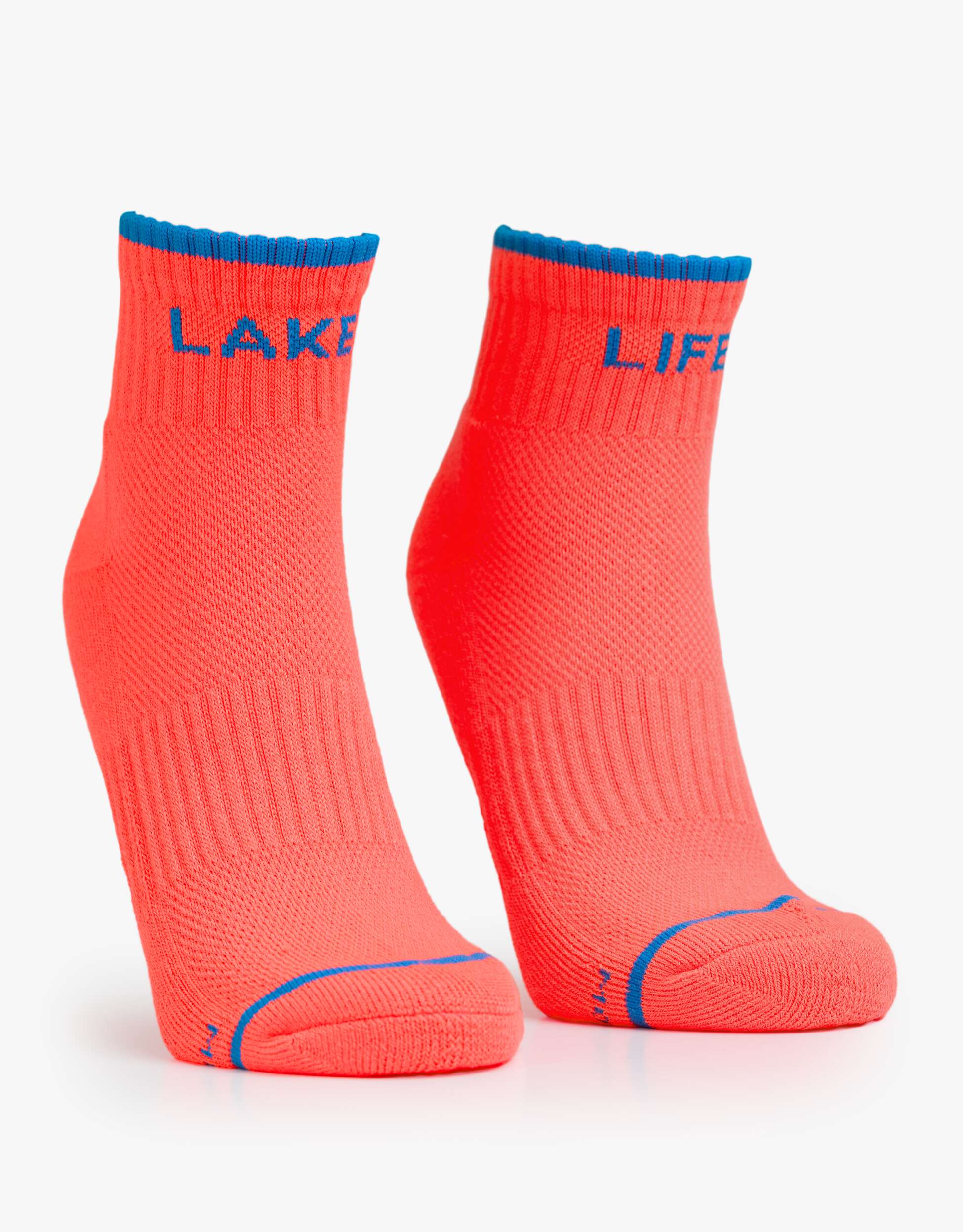 Mother Baby Steps Ankle Socken Lake Life Neonorange