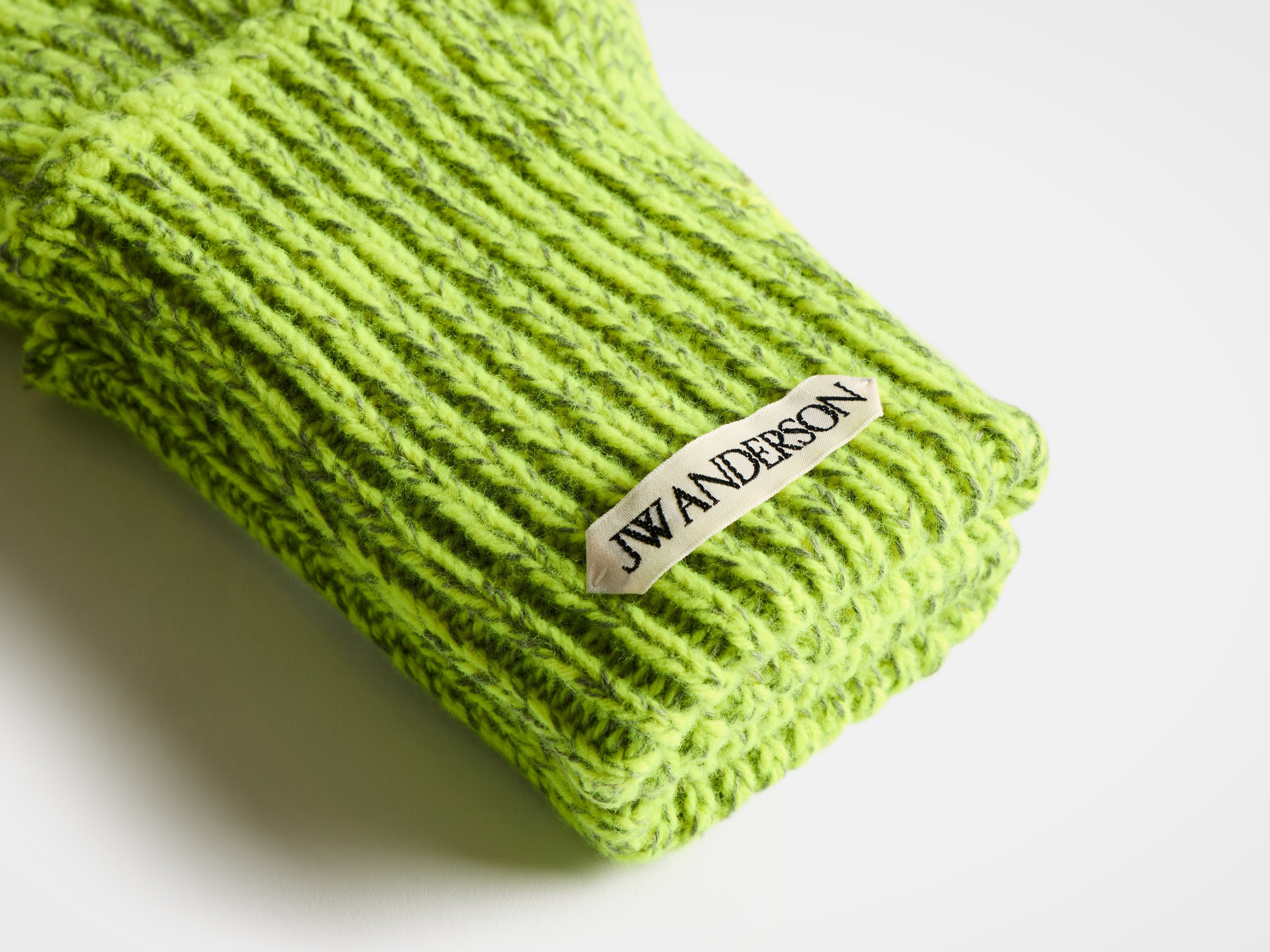 J.W.Anderson Mouline Gloves Handschuhe Neongelb OS