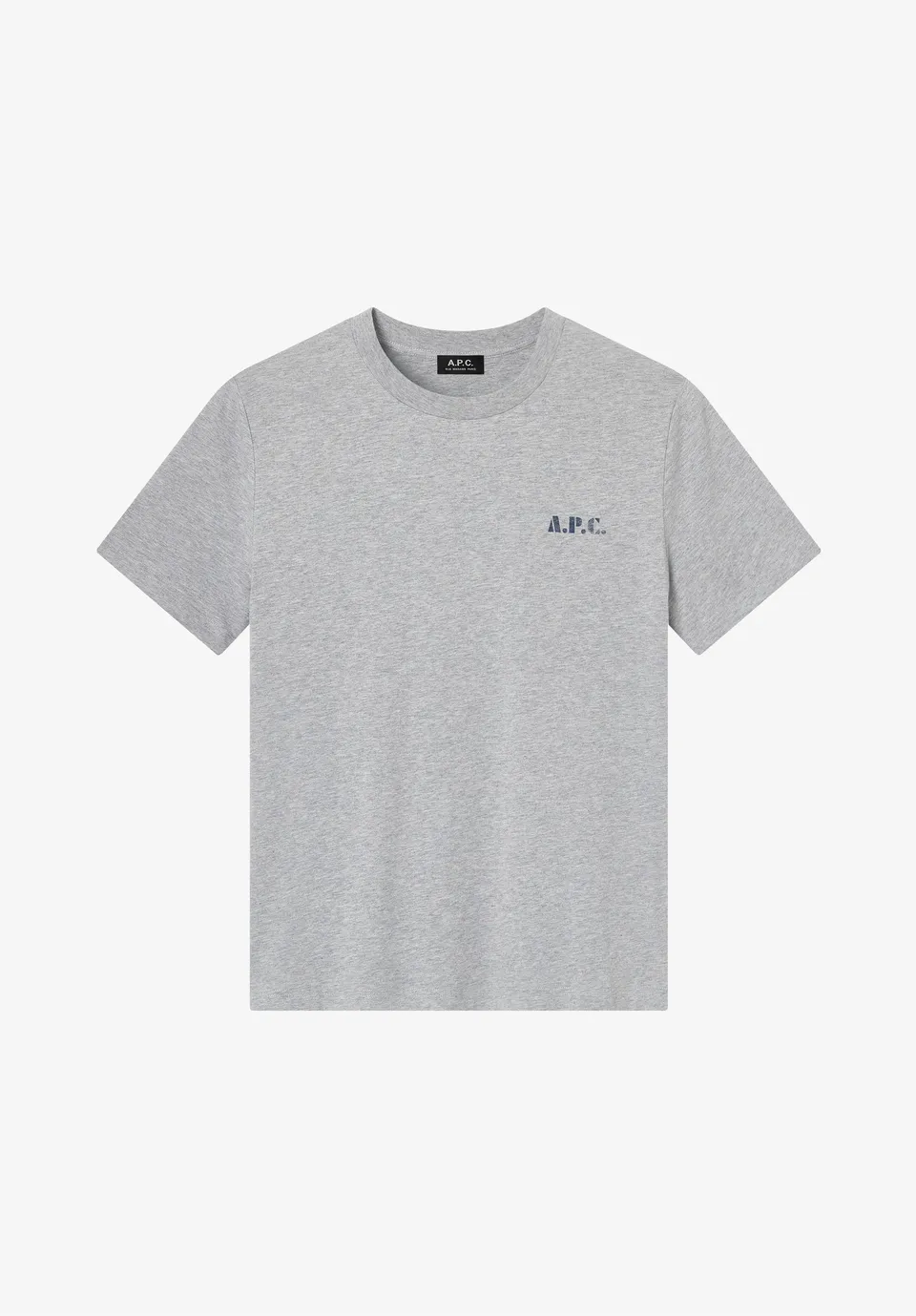 A.P.C. T-Shirts Vintage T-Shirt Grau M Baumwolle