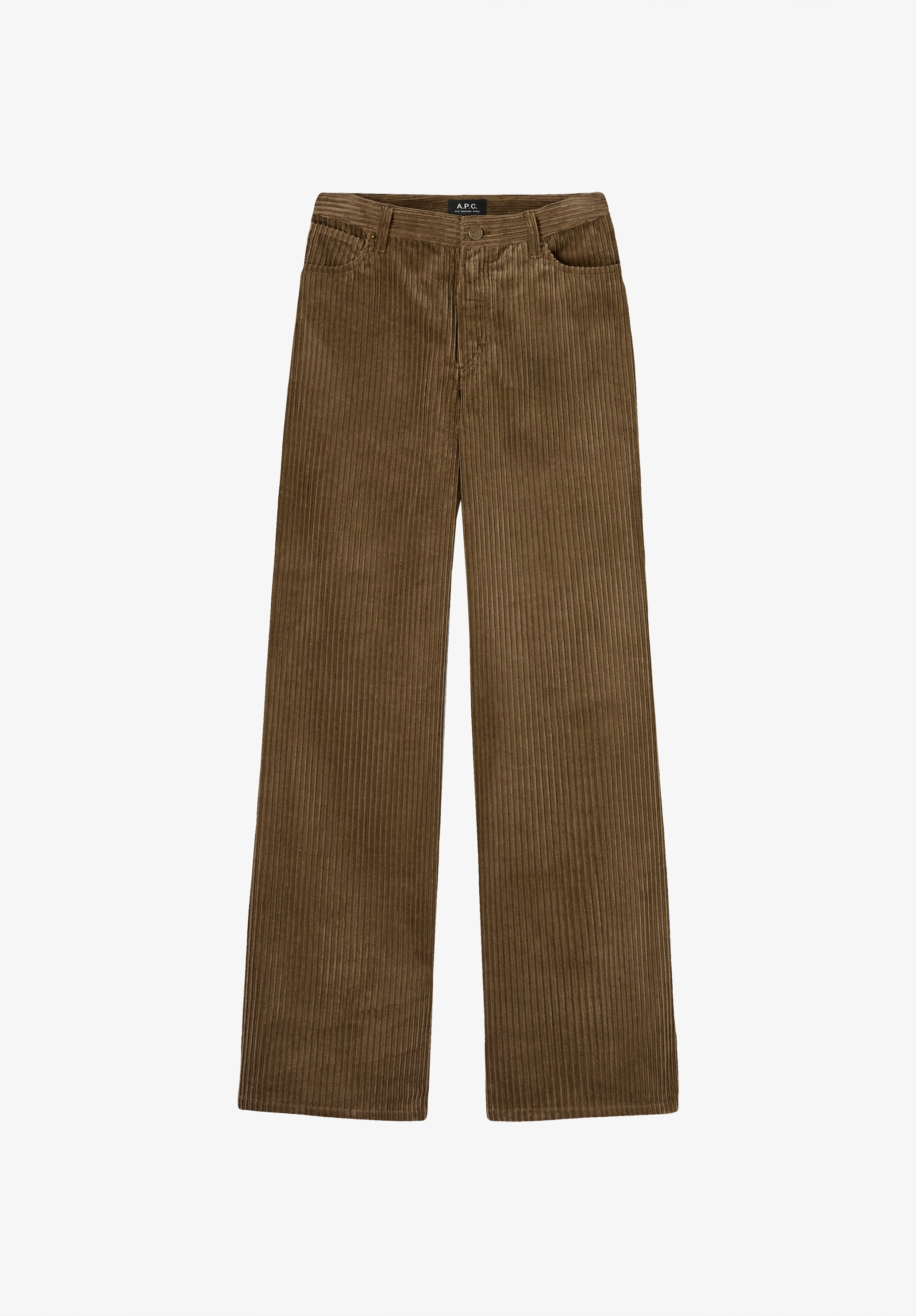A.P.C. Jeans Elisabeth für Damen, weiter Schnitt mit Double Knee, mittelhoch