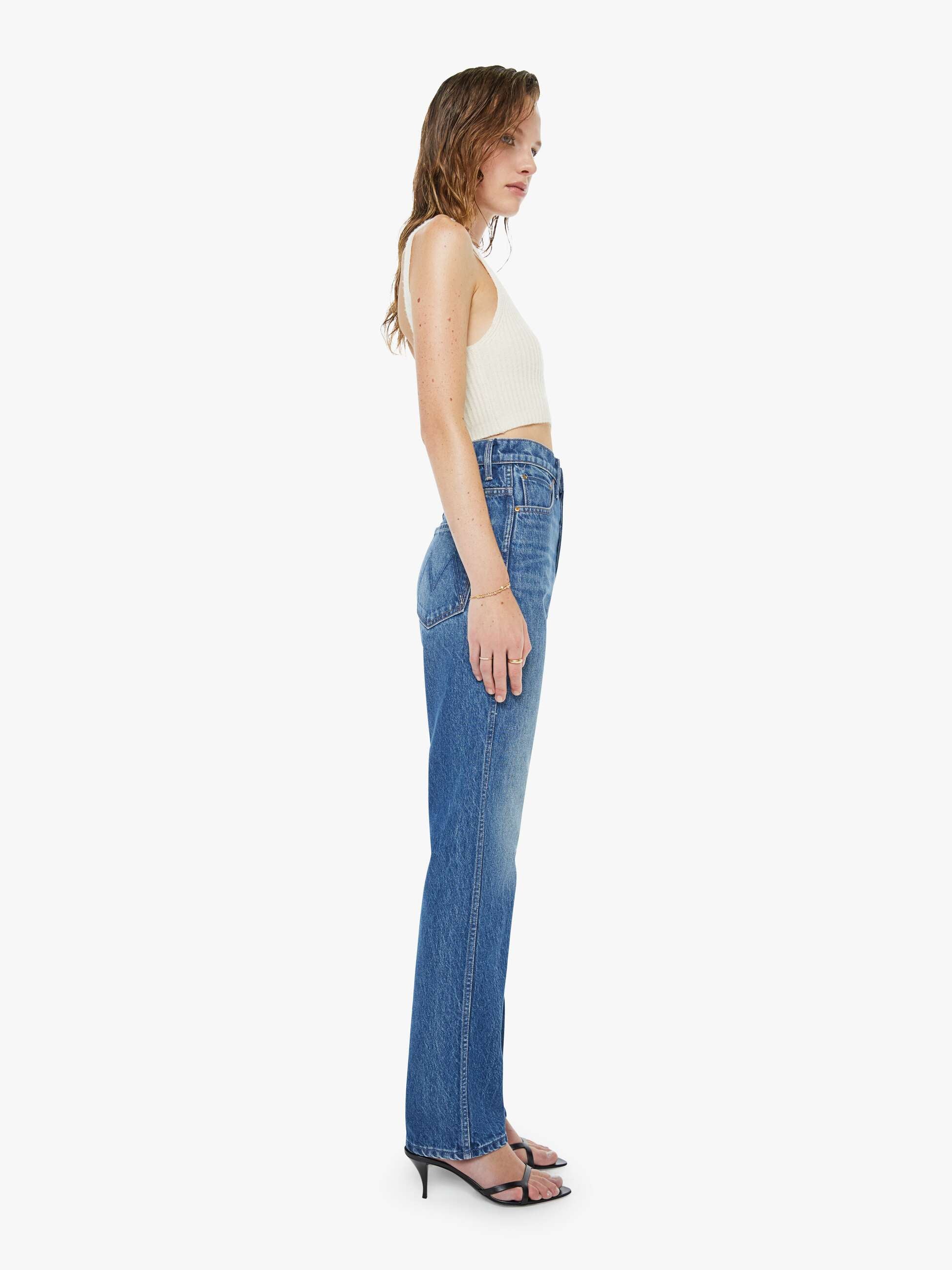 Mother Denim Snacks Tippy Top Jeans On Tap 32 Inch