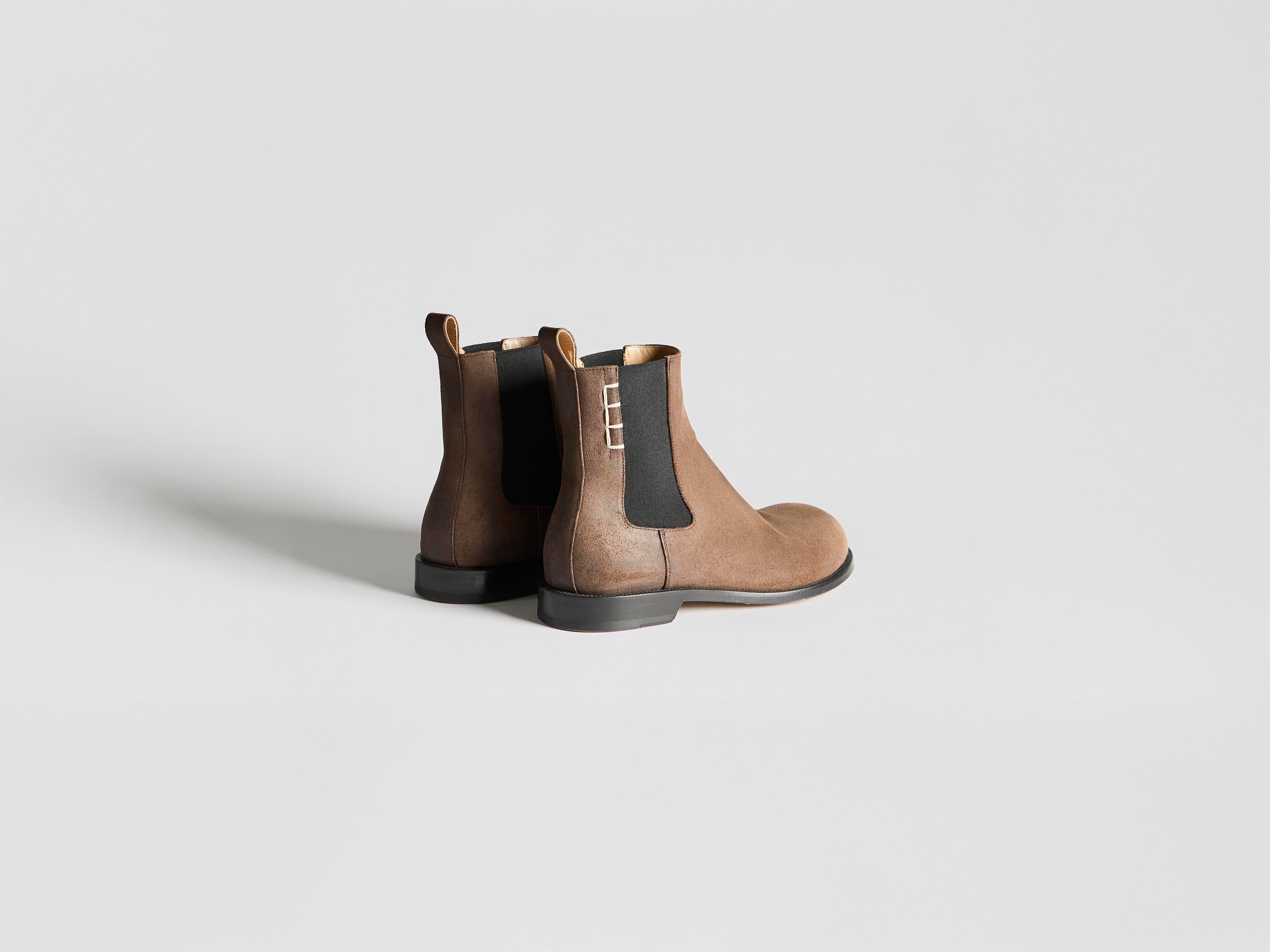 J.W. Anderson Shoes Chelsea Loafer Boots Stiefel braun Leder