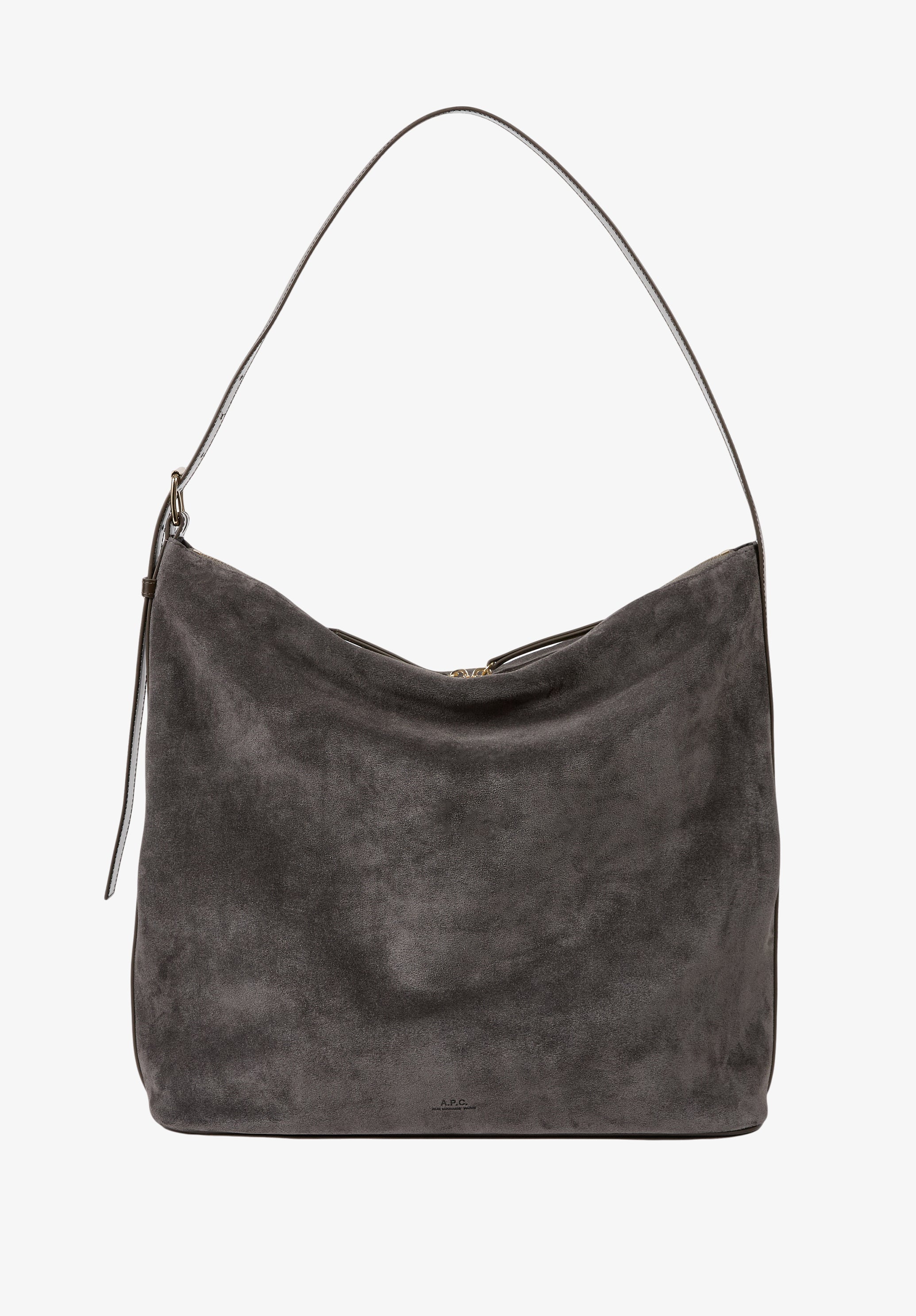 A.P.C. Vera Maxi Hobo Tasche Reißverschluss TU