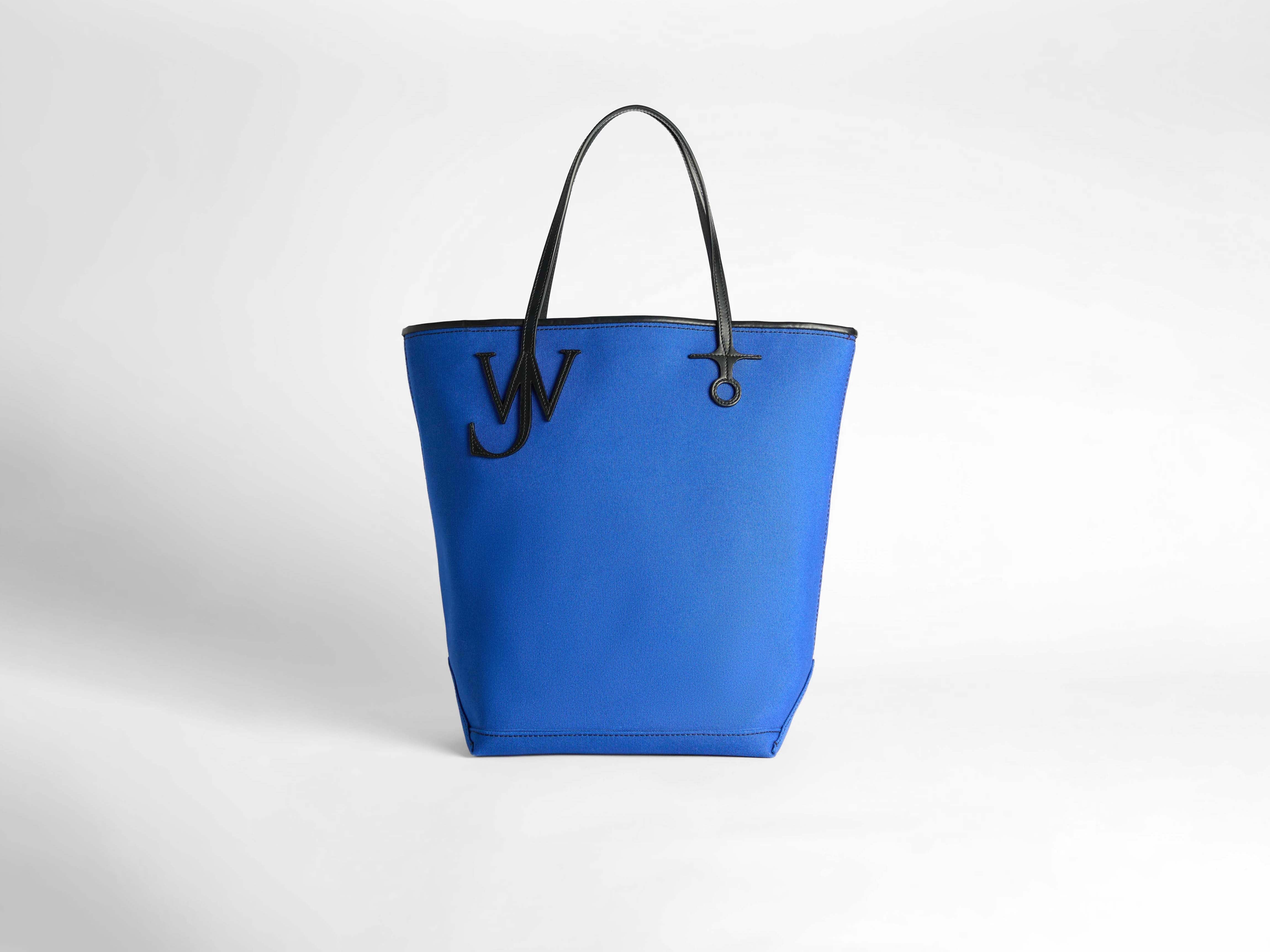 J.W.Anderson Bags Anchor Tote Blau Canvas Leder OS