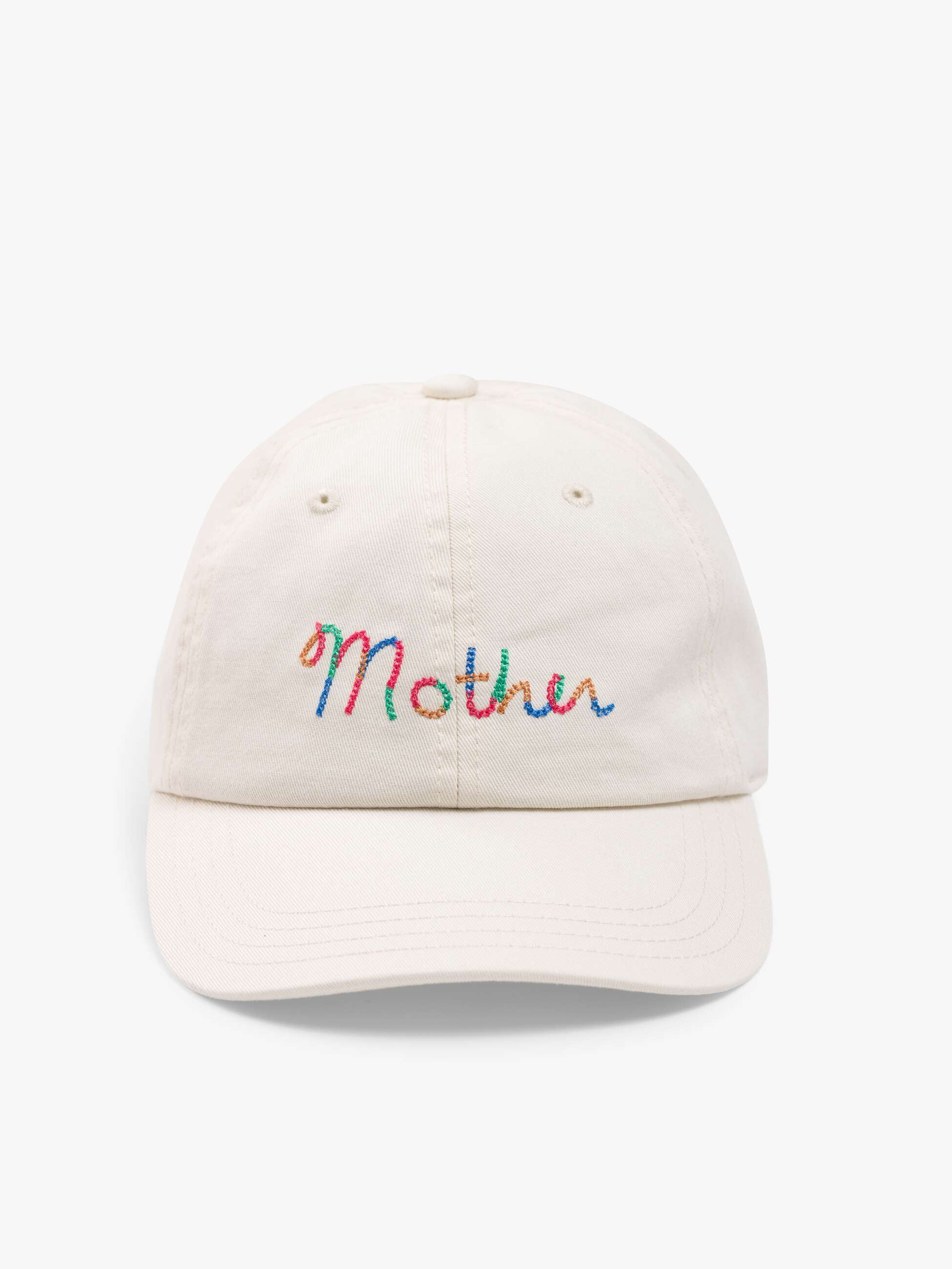 Mother Hats Off Cap Over The Rainbow Weiß Baumwolle