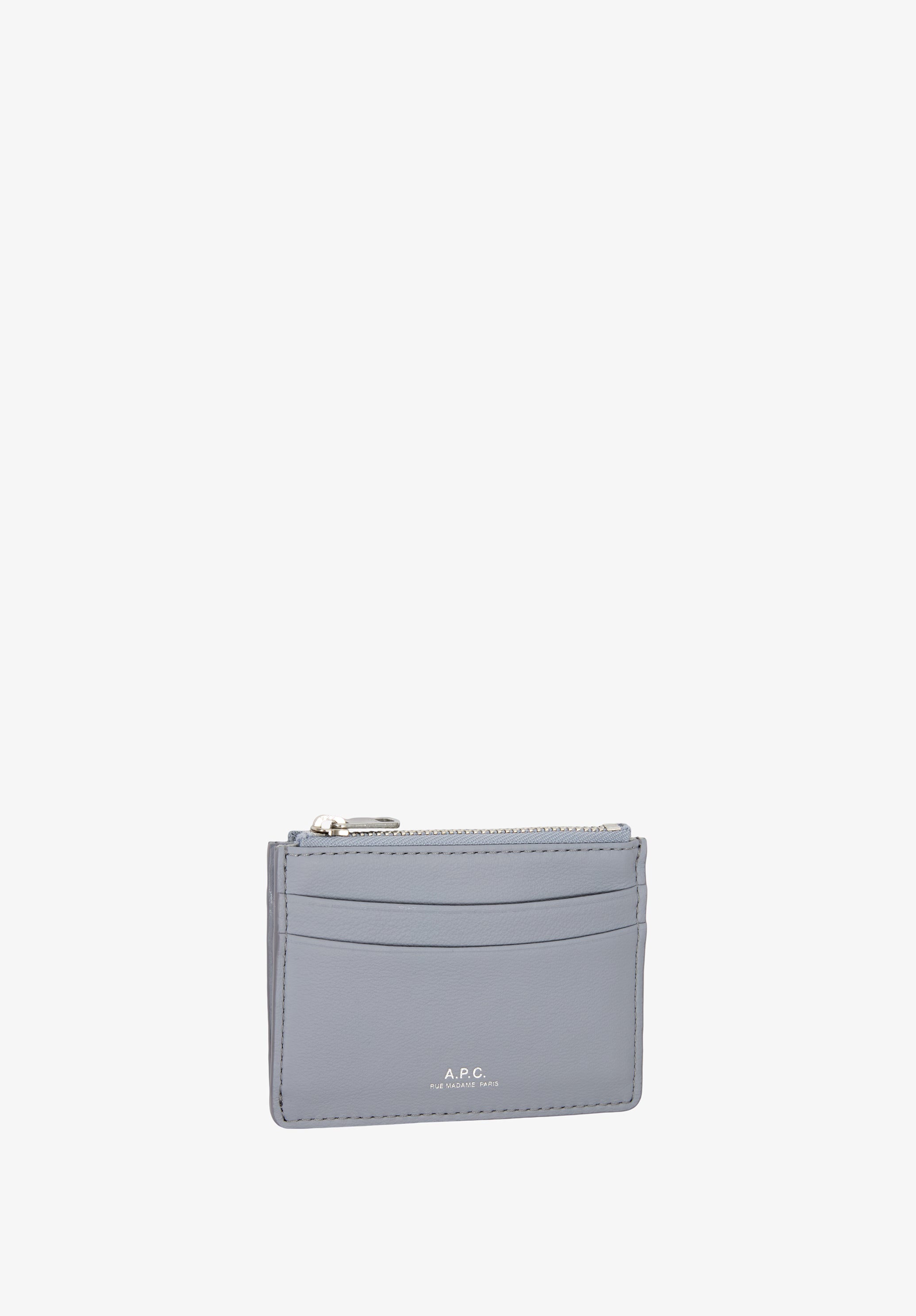 A.P.C. Paris Kartenetui Leder mit Reissverschluss TU