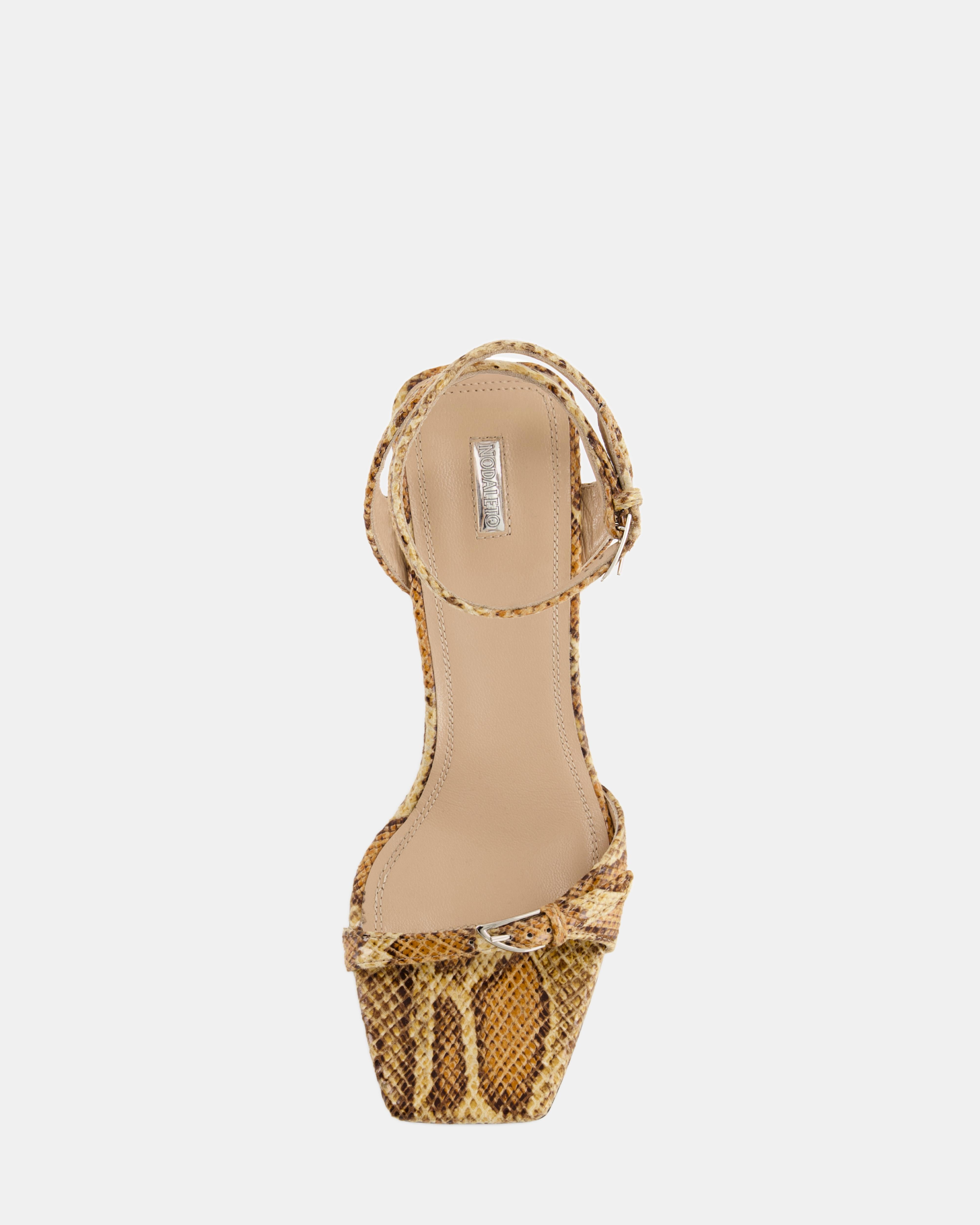 Nodaleto Nodstalgia Lily Sandalen Python 9 cm