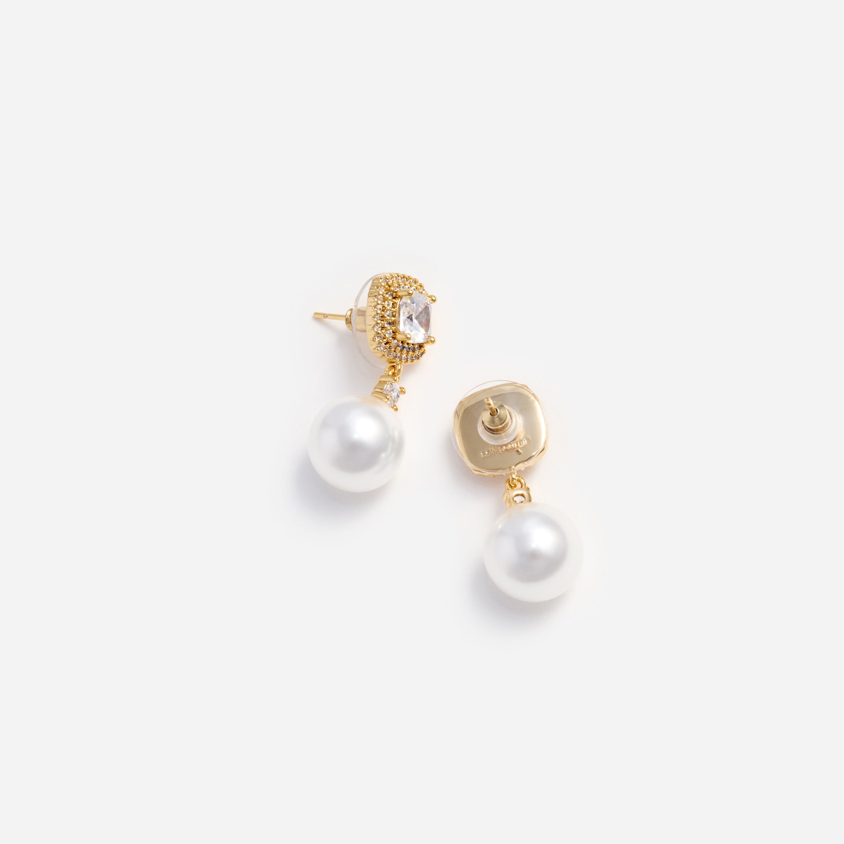 Self Portrait Crystal Pearl Ohrringe gold Perle Einheitsgröße