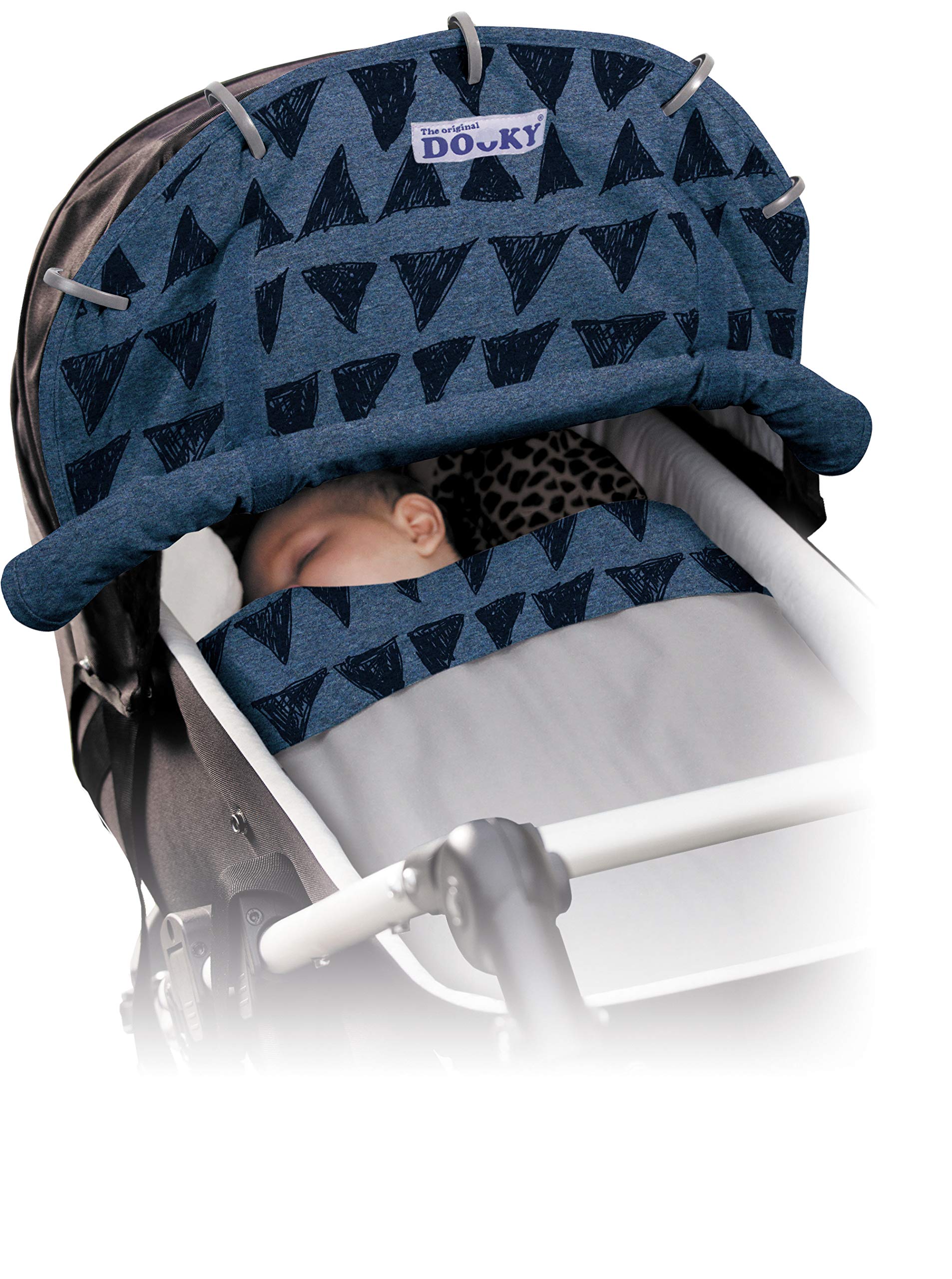 Dooky Universal Cover Sonnenschutz 50x50 Dark Blue Tribal