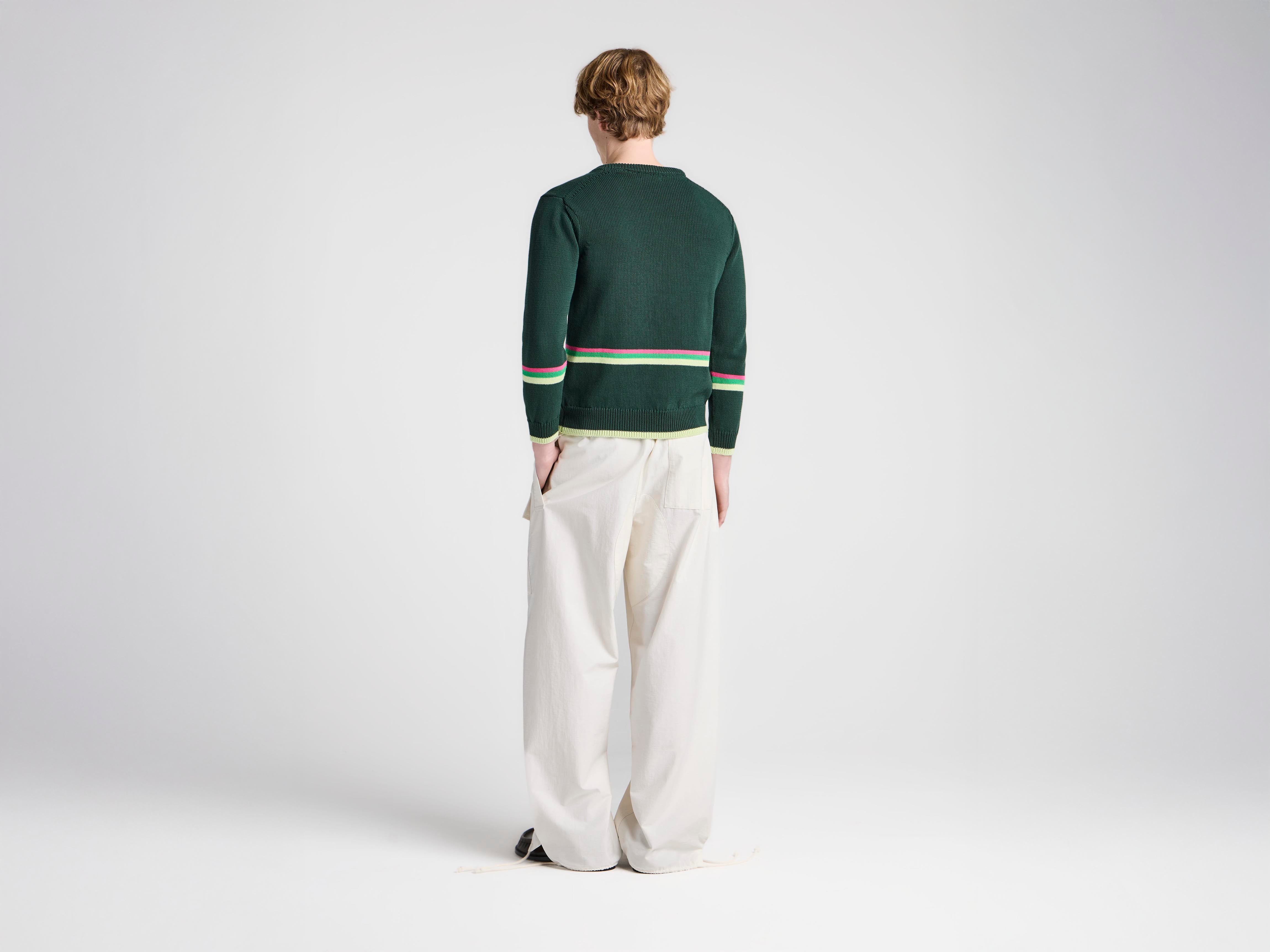 J.W.Anderson Parachute Track Pants Hose ivory weites Bein