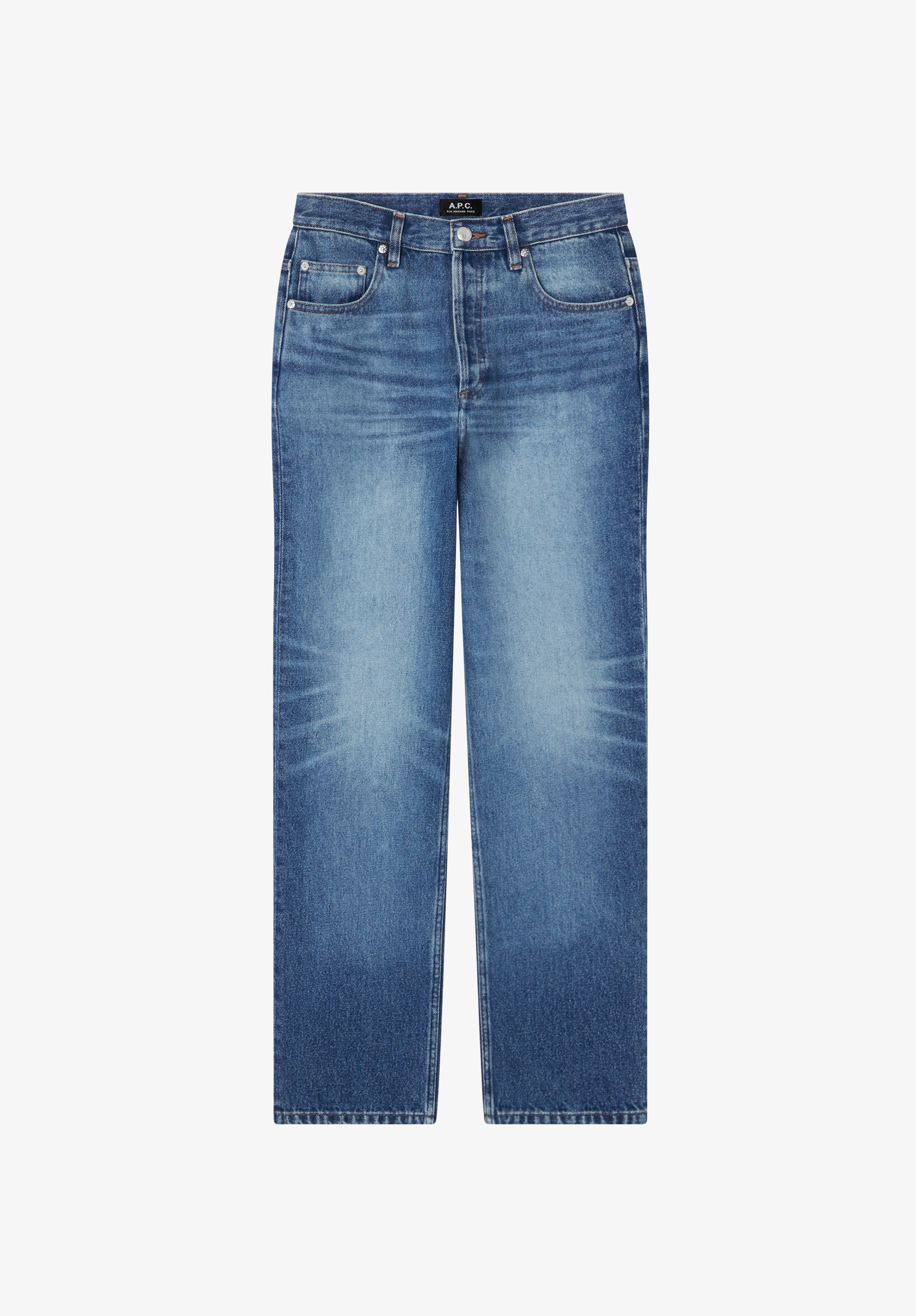 A.P.C. Fairfax Jeans Denim weit Gr. 30