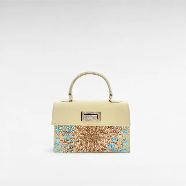 Gedebe Sophie Mini Handtasche Suede mit Kristallen
