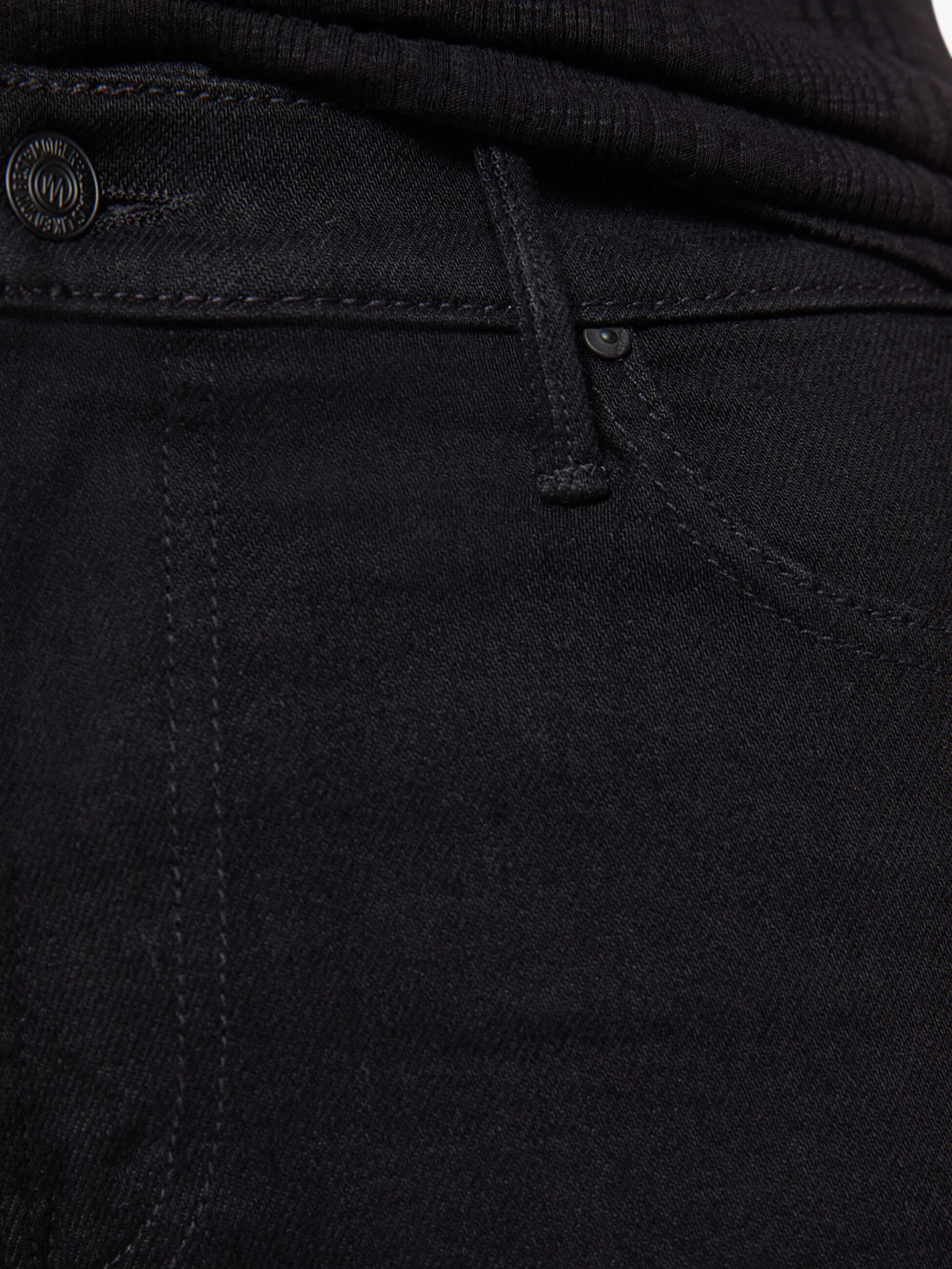 Mother Denim The Kick It Jeans Nighty Night Schwarz