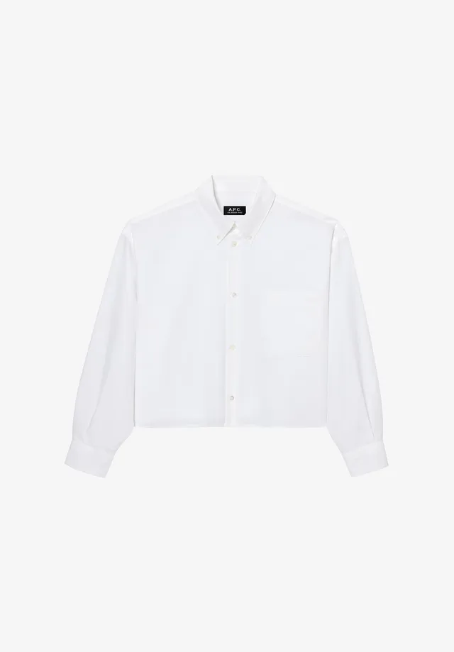 A.P.C. Sophia Hemd Button Down Gr. 38 Bio-Baumwolle