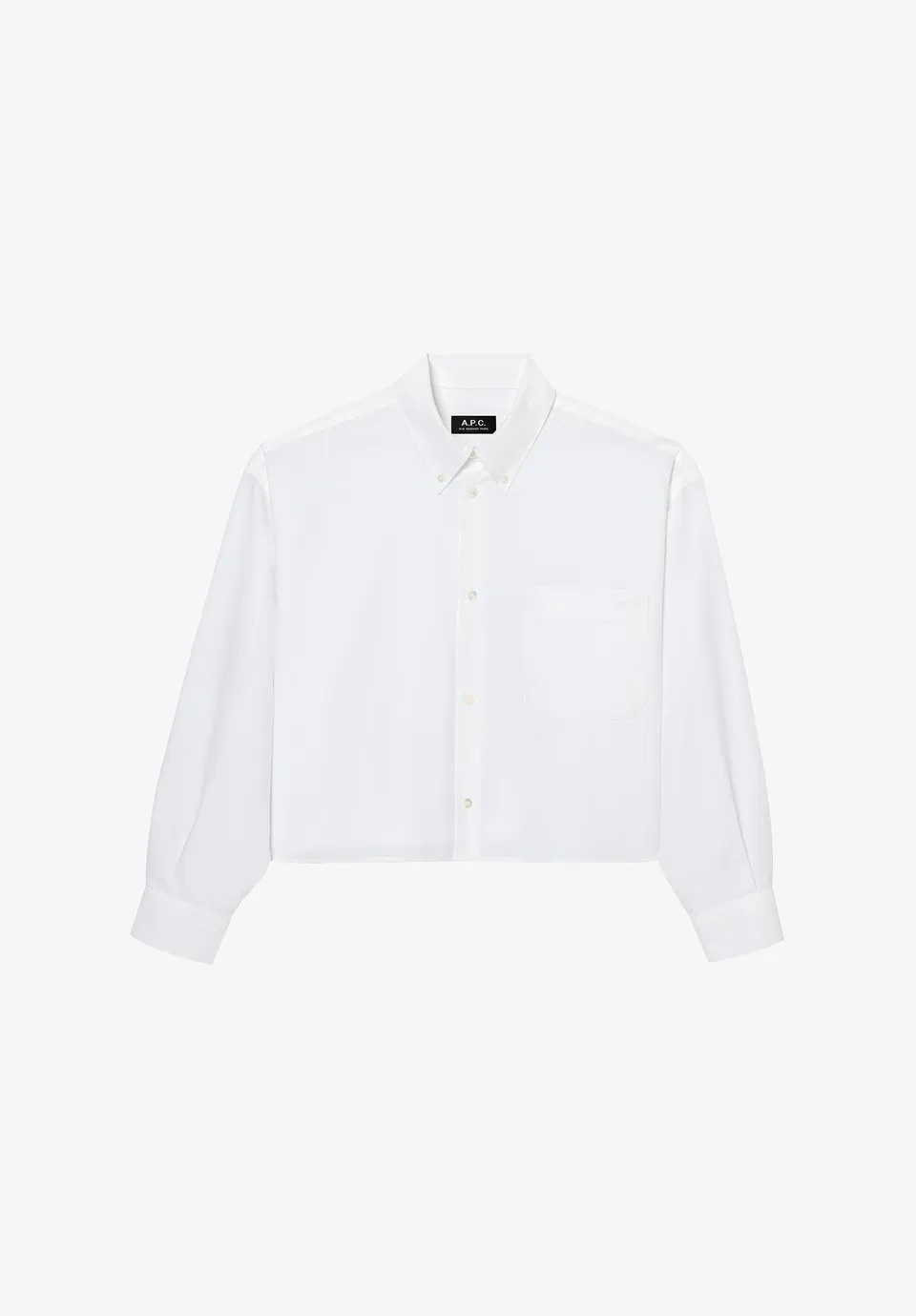 A.P.C. Sophia Hemd Button Down Gr. 38 Bio-Baumwolle