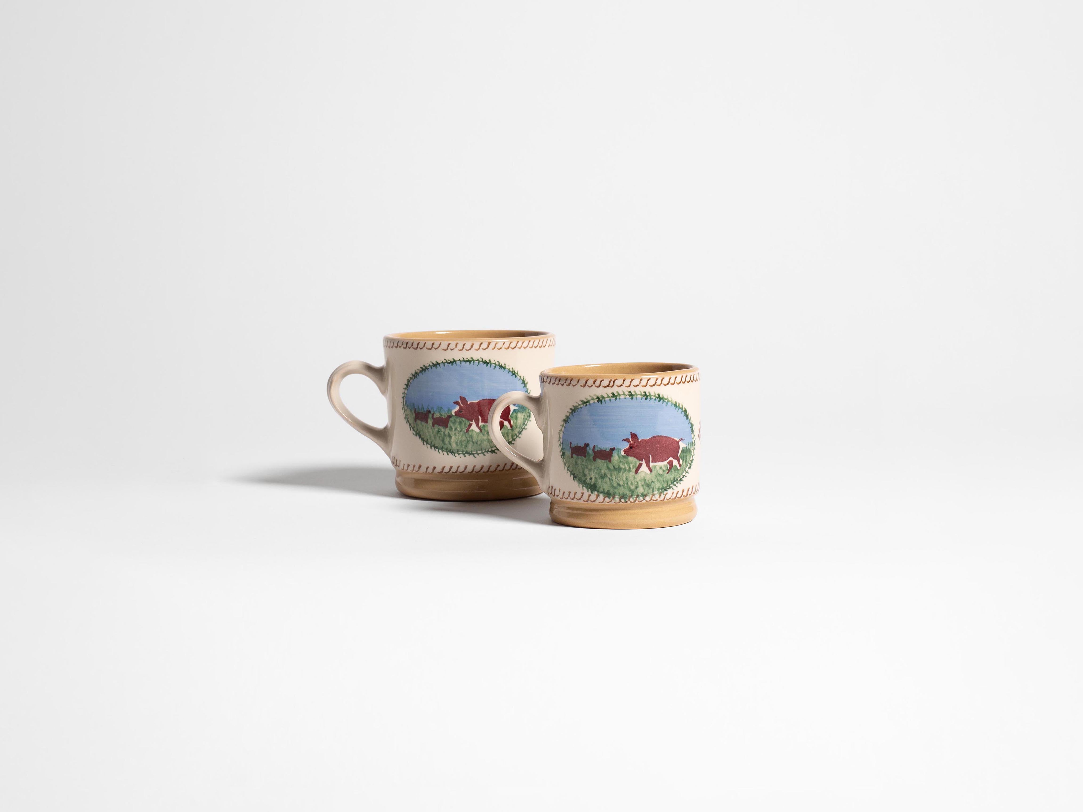 J.W. Anderson Nicholas Mosse Small Mug Weiß Multi Keramik