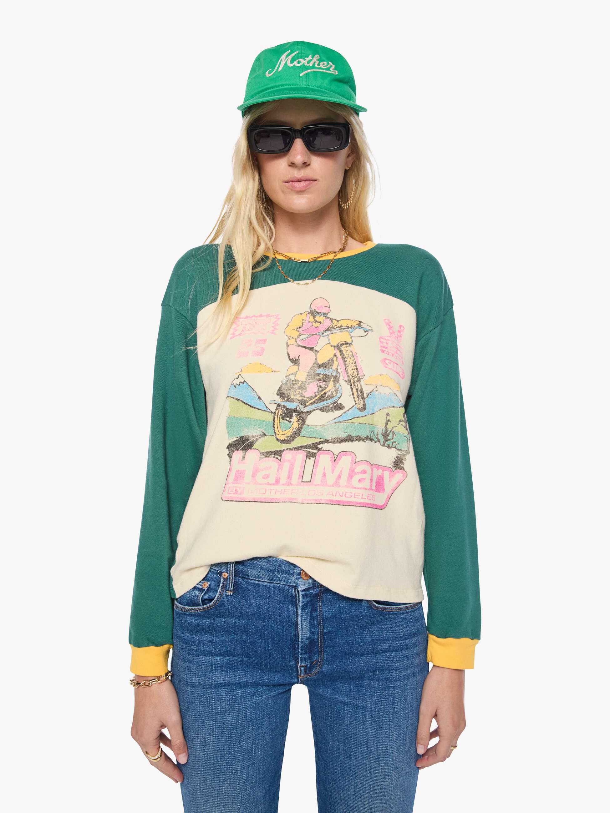 Mother The Speedway Longsleeve Shirt Off Season