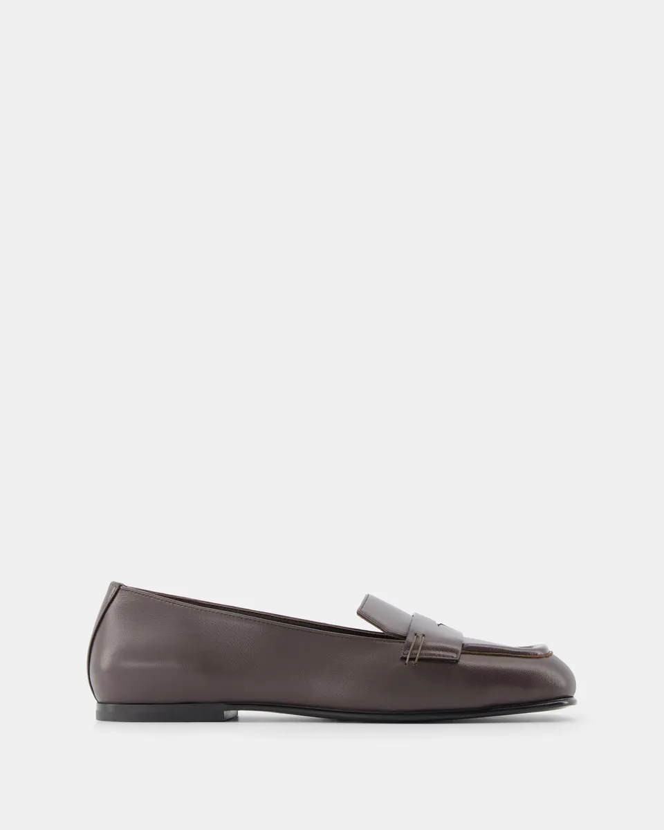 Nodaleto Bulla Cara 5 Loafer Dark Brown flach