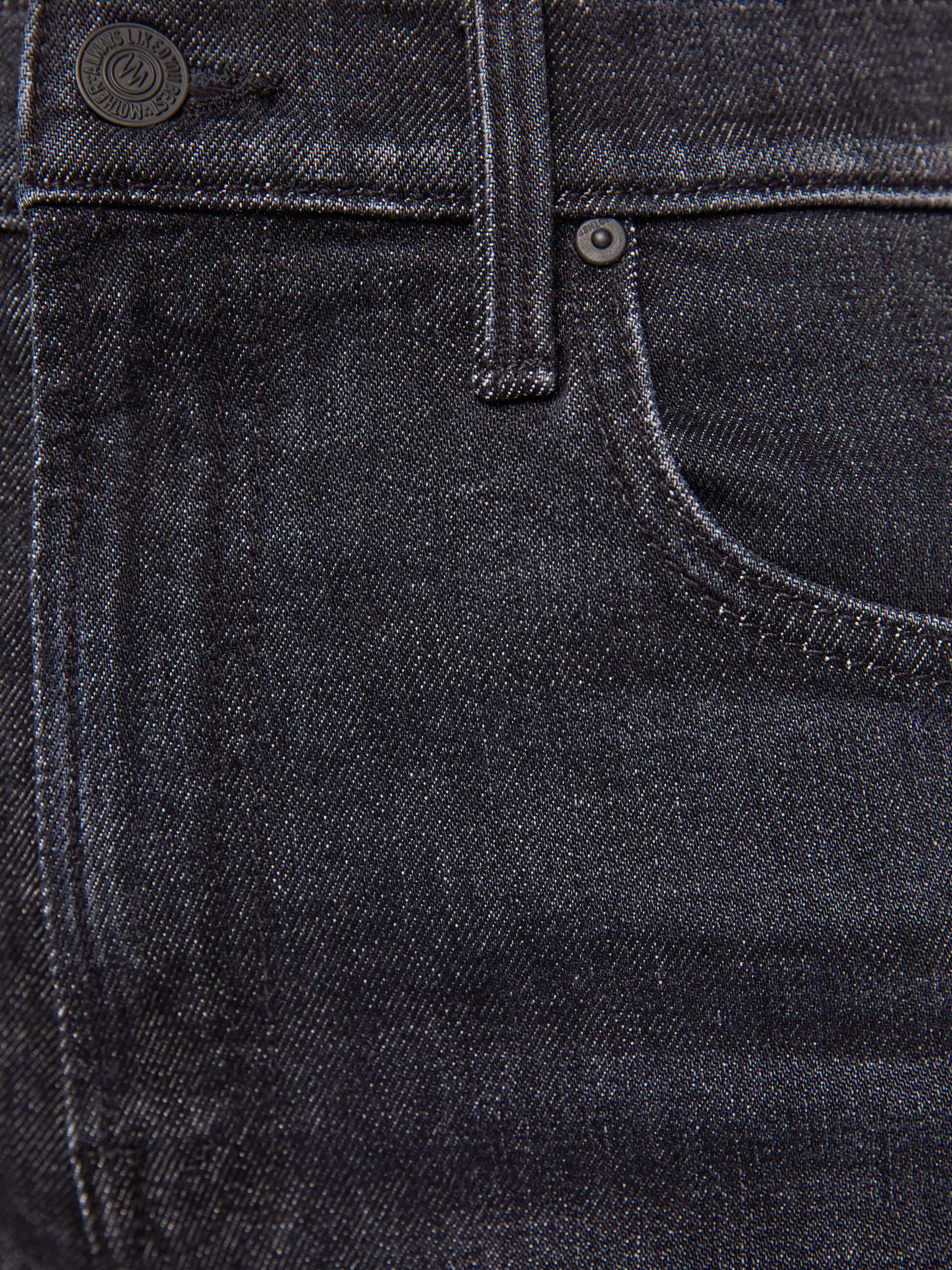 MOTHER Petites The Lil Rambler Zip Sneak Jeans Milkyway