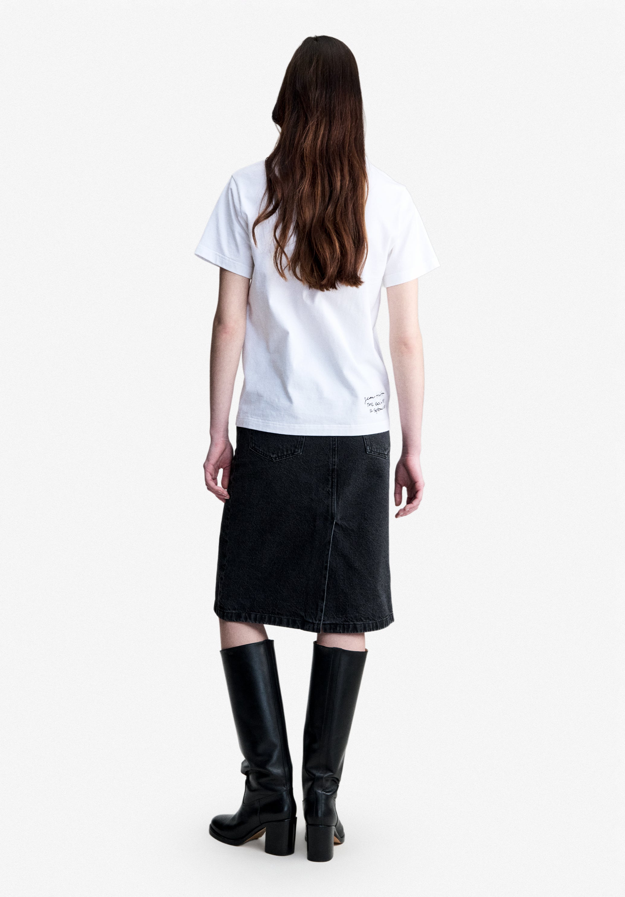 A.P.C. Jean Portrait T-Shirt Größe M Portrait-Print