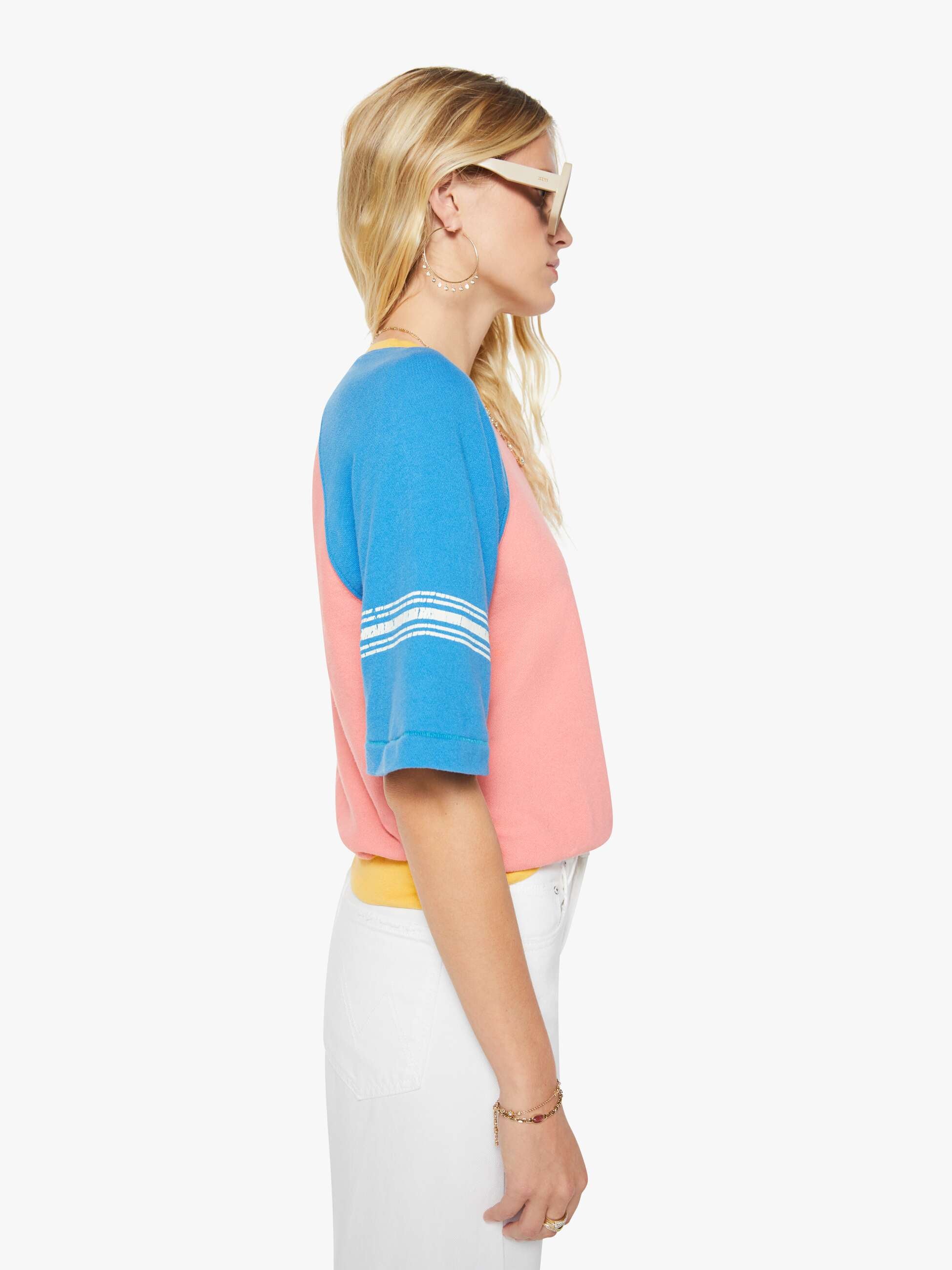 Mother The S/S Concert Sweatshirt Lantana Baumwolle