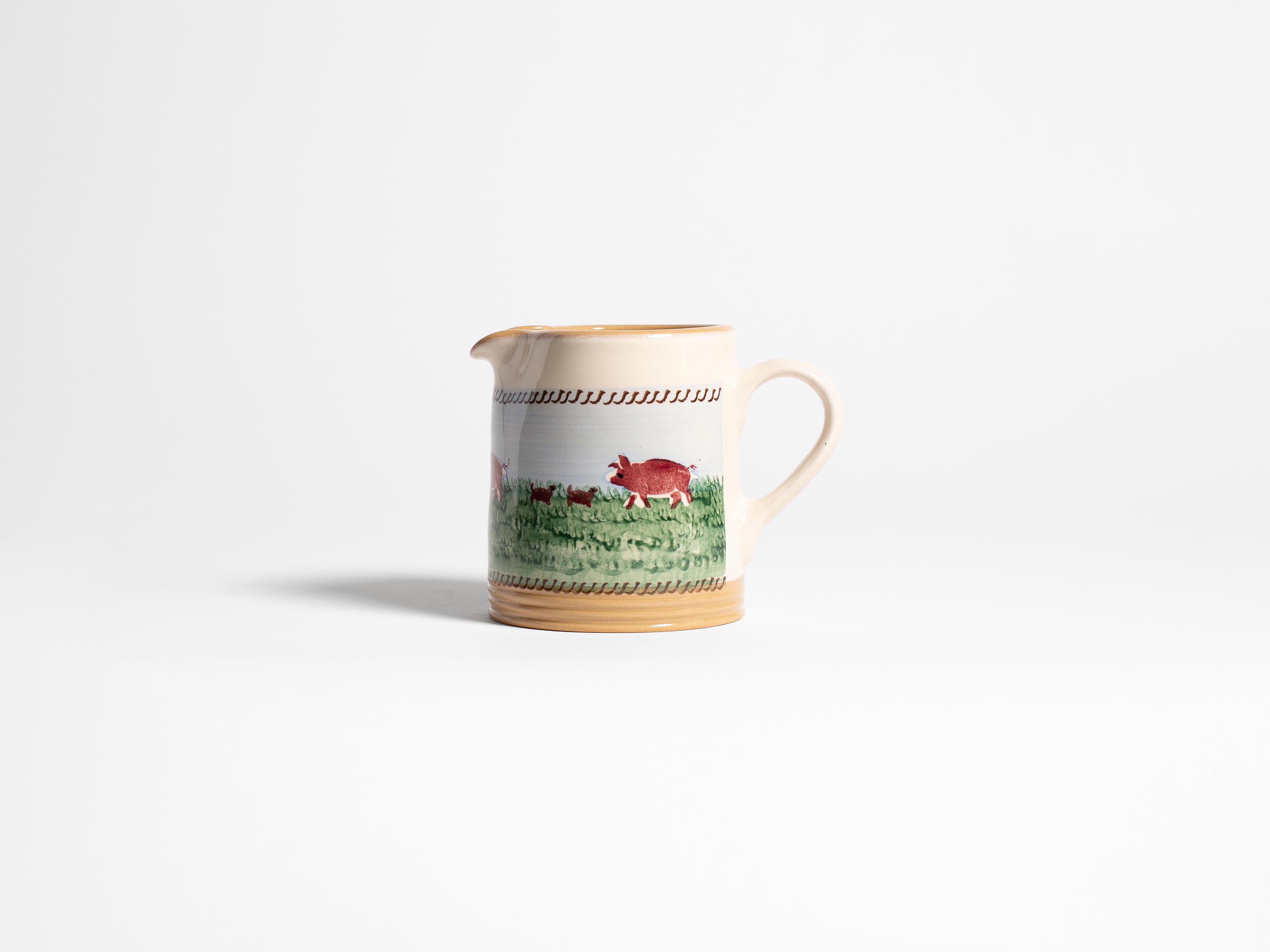 J.W.Anderson Tableware Small Cylinder Jug Krug Blau Keramik