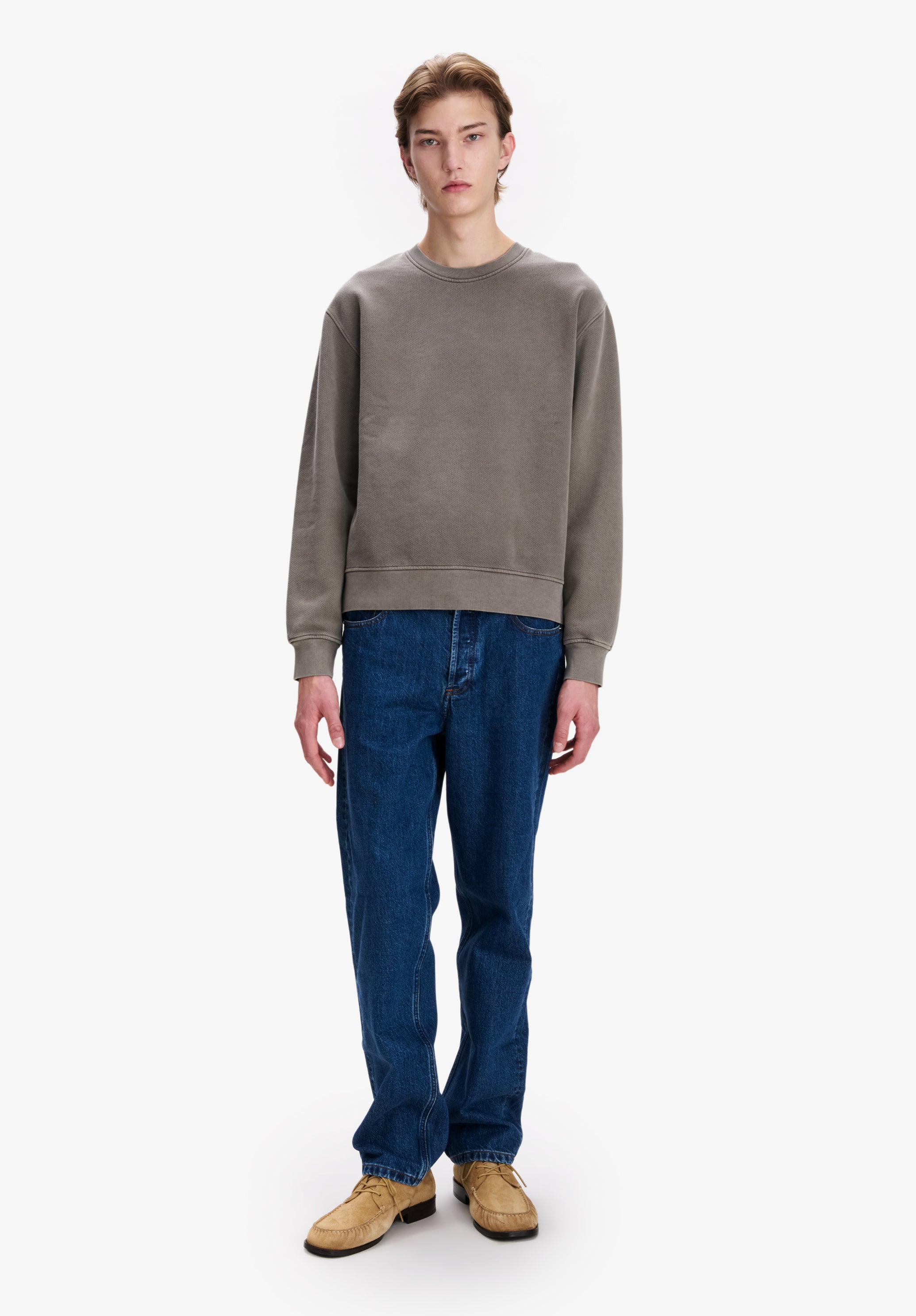 A.P.C. Boxy Herbst 28 Sweatshirt Bio-Baumwolle M