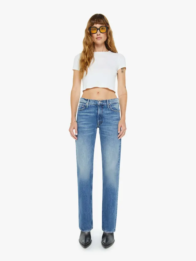 Mother The Reifler Jeans Early Blue Mittelblau Straight
