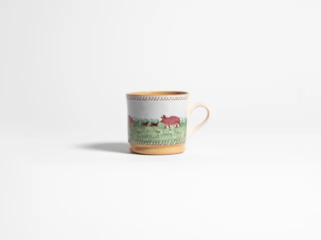 Nicholas Mosse Tableware Large Mug Tasse Blau Multi Keramik