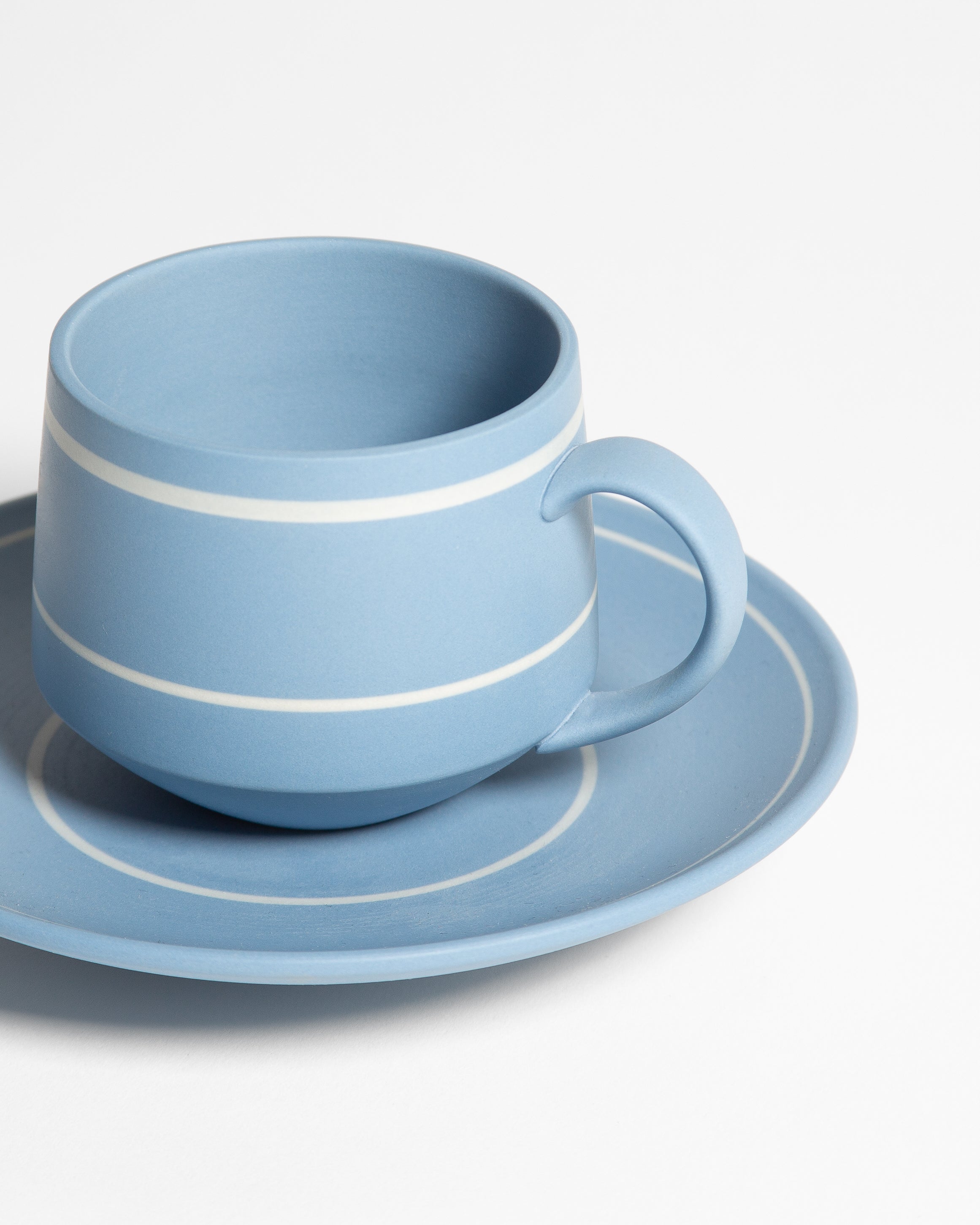 J.W.Anderson Tea Cup & Saucer Teetasse Hellblau