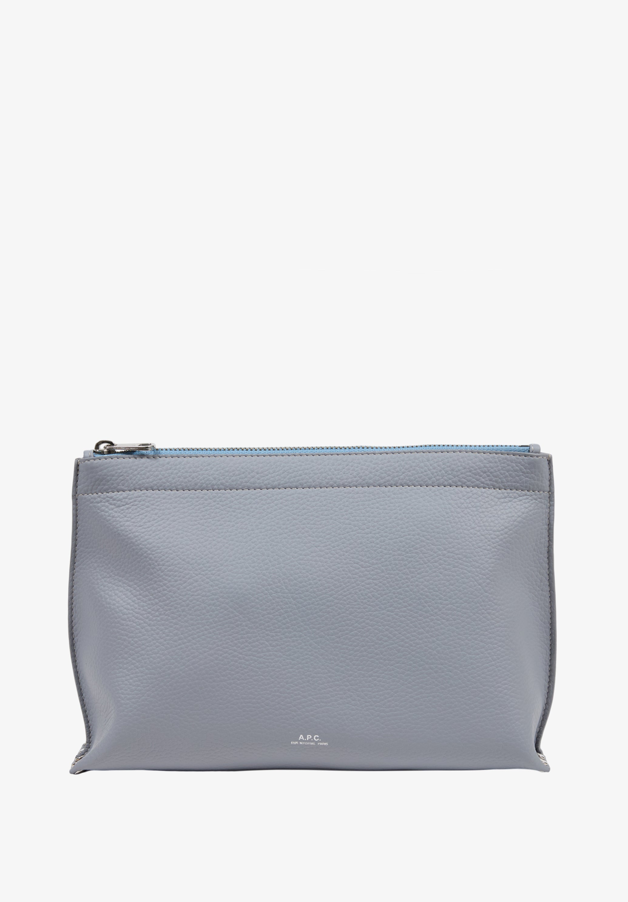 A.P.C. Neige Clou Clutch Leder genarbt TU