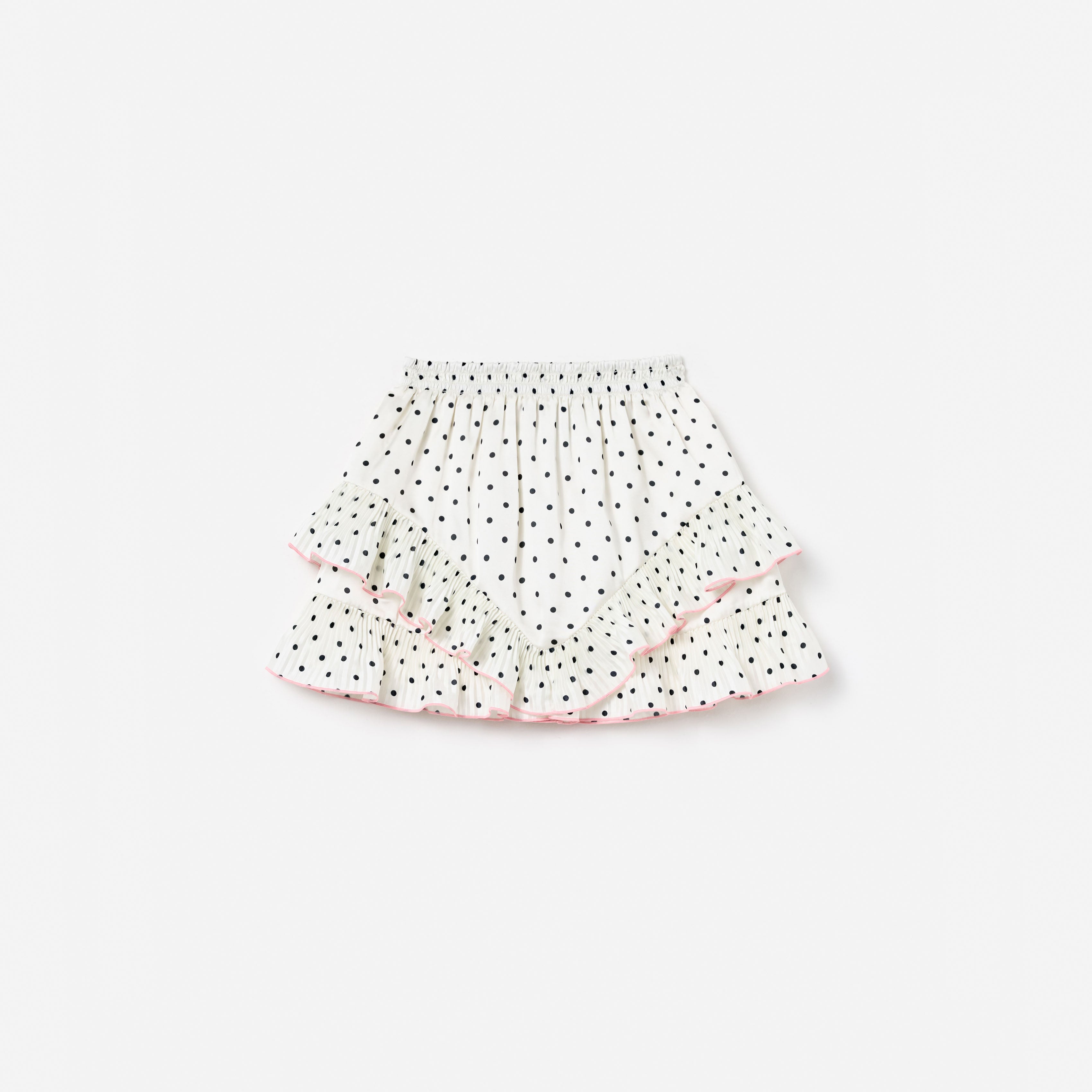 Self Portrait Cream Polka Dot Mädchen Rock Creme 3-12 J.