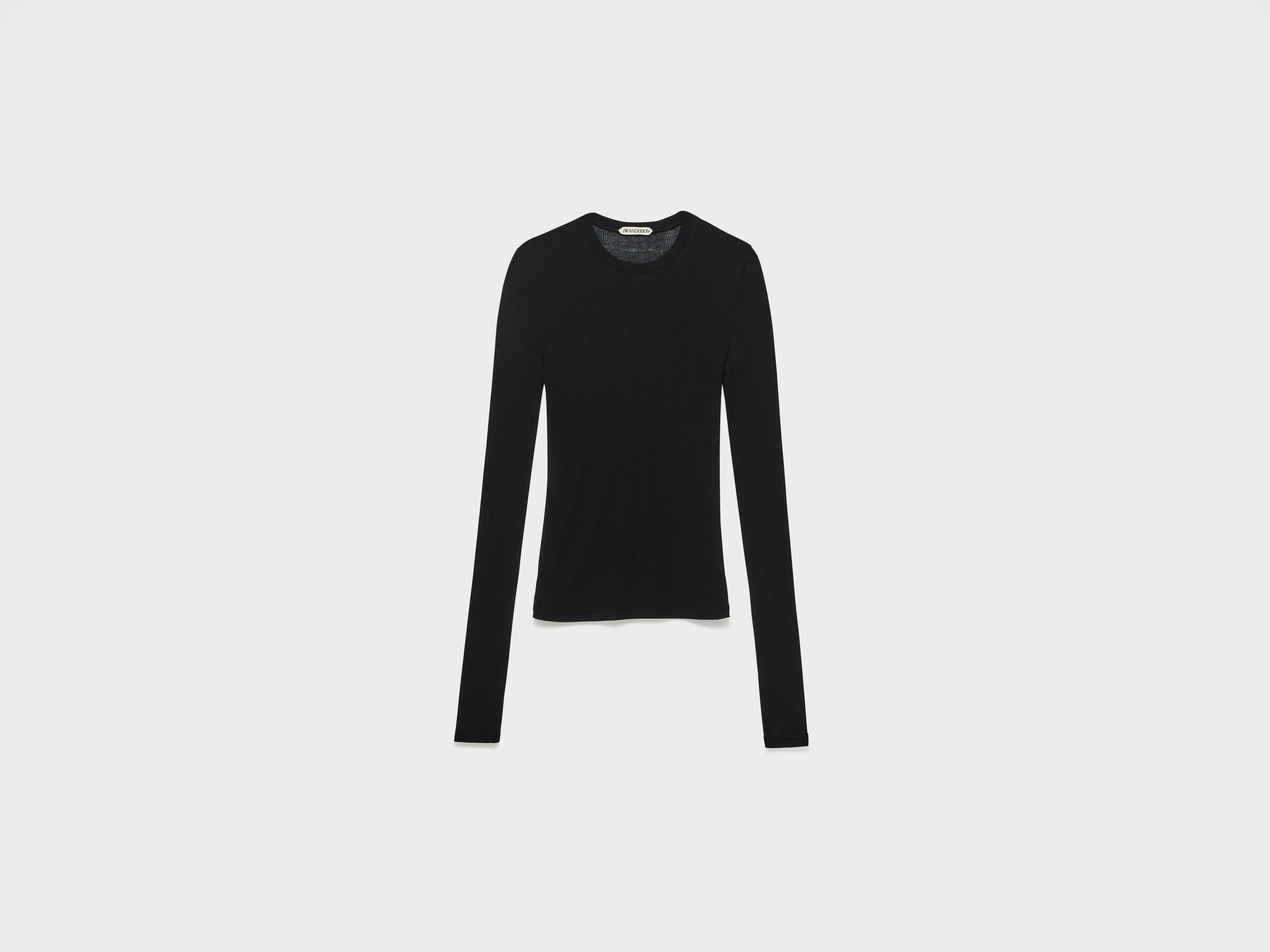 J.W.Anderson T-Shirts Long Sleeve Top Jersey Schwarz