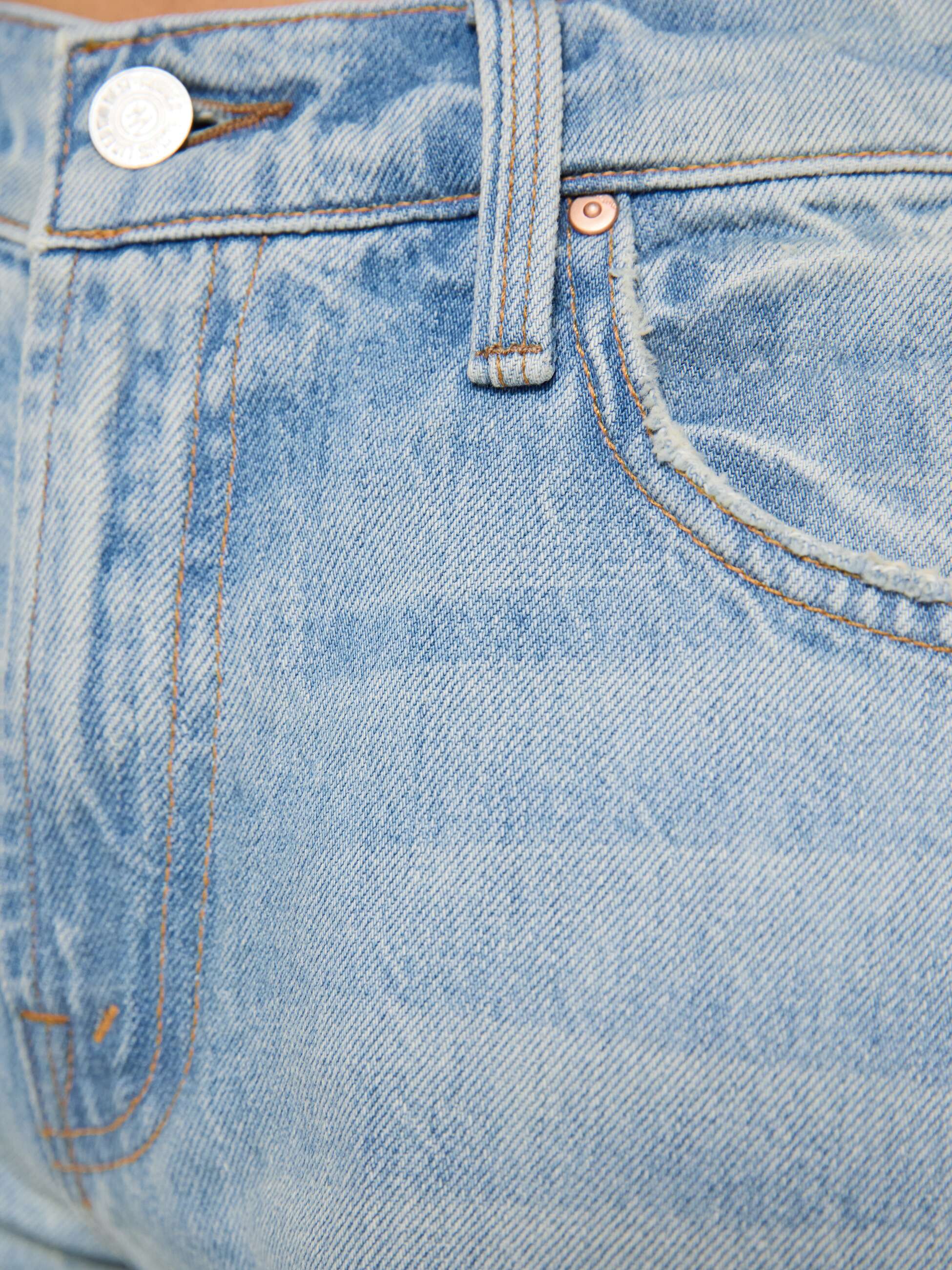 Mother The Lil Reifler Petite Jeans Daydreamer Hellblau