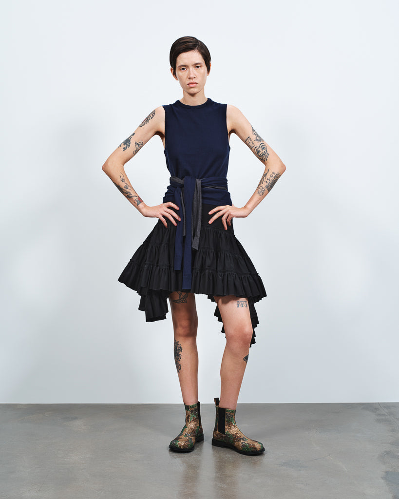 J.W.Anderson Waist Tie Tank Top Damen Navy Grösse S