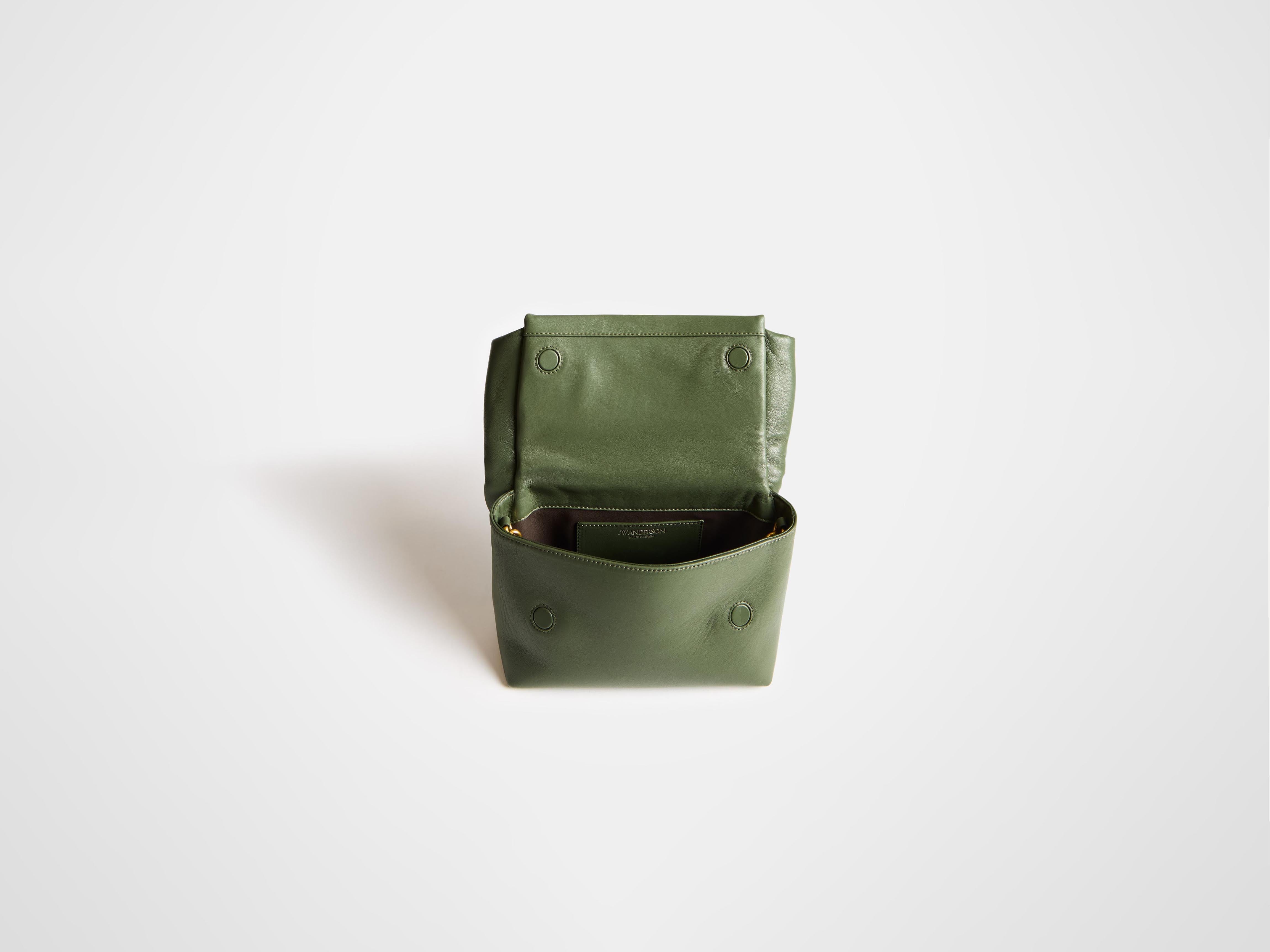 J.W.Anderson Twister Bag Medium Tasche Khaki Leder