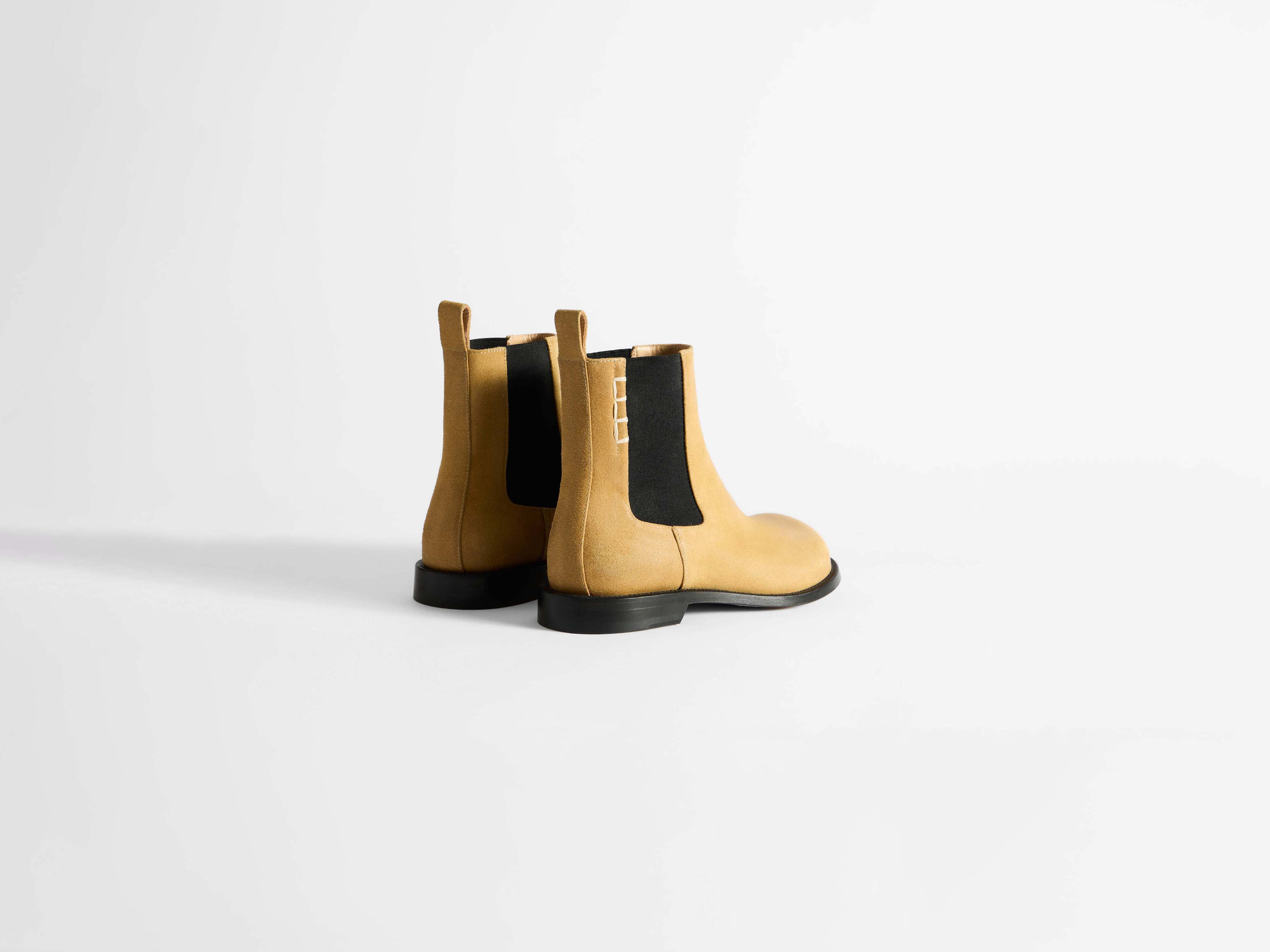 J.W.Anderson Chelsea Loafer Boots Damen Mustard Leder
