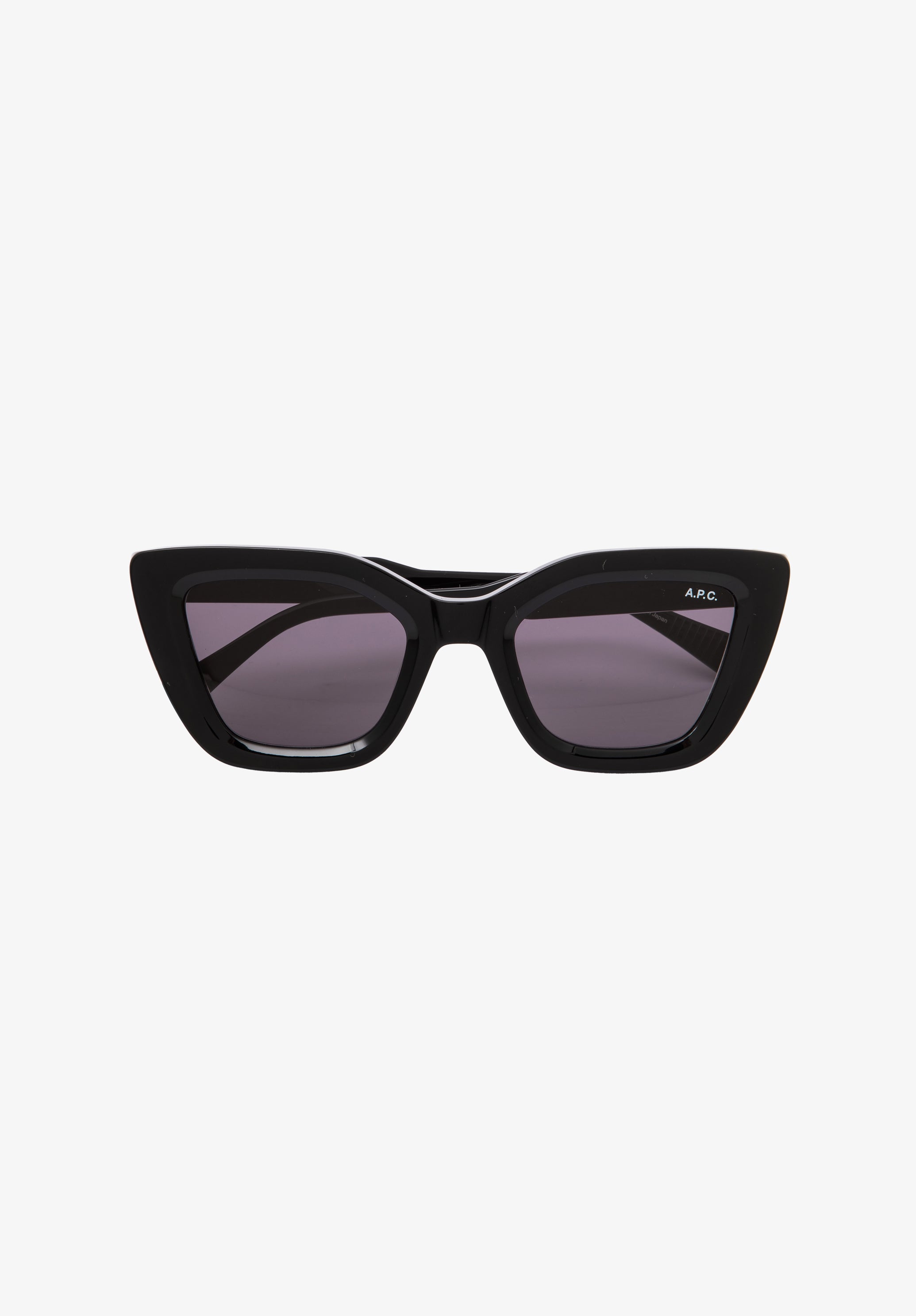 A.P.C. Les Papillons Sonnenbrille Schwarz TU