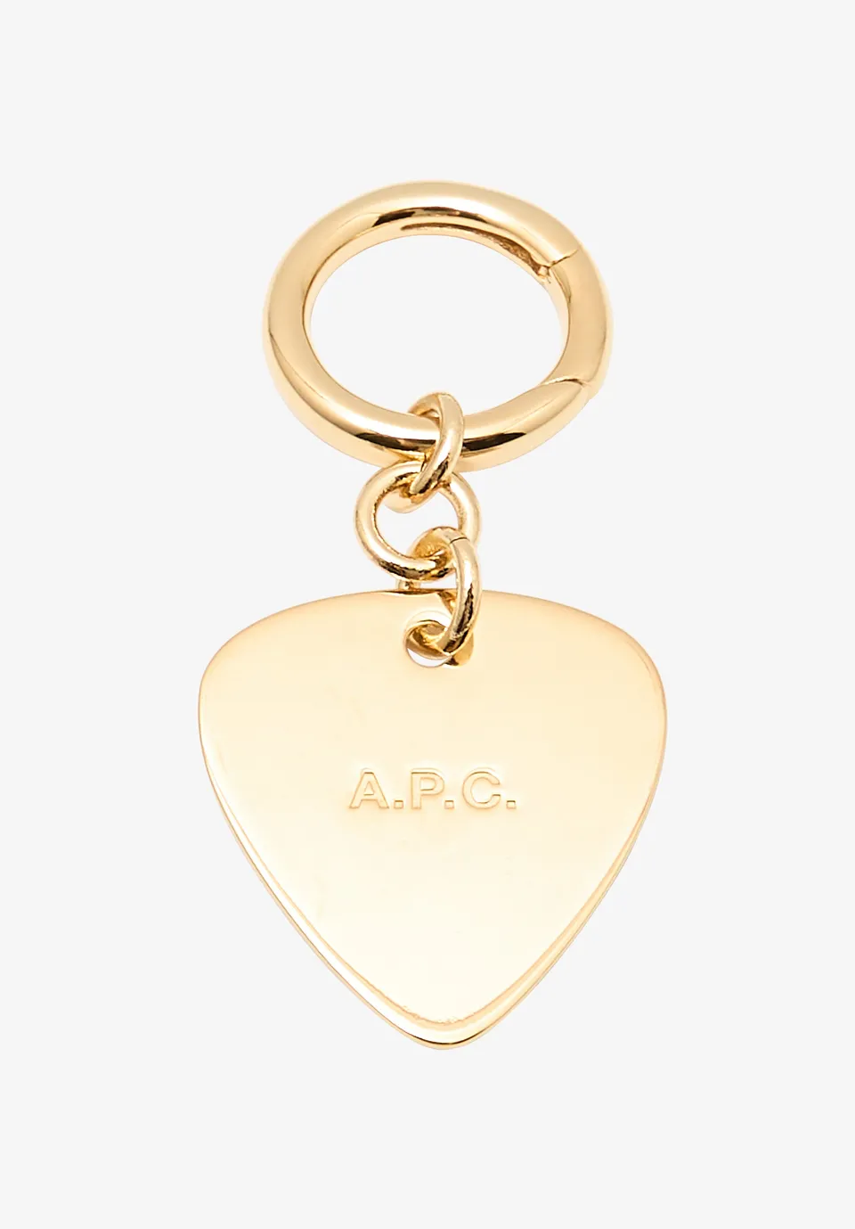 A.P.C. Schlüsselanhänger Mediator gold Metall