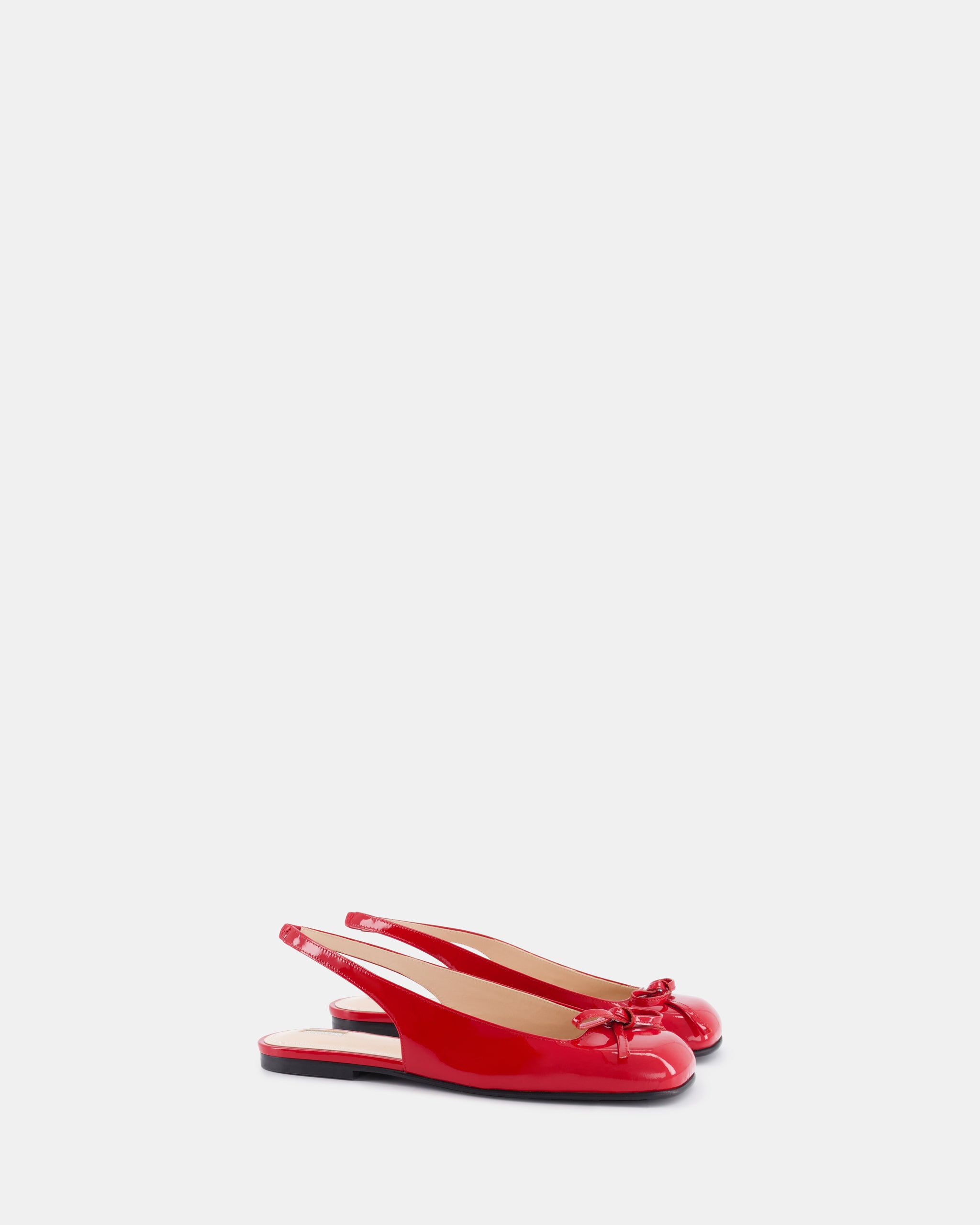 Nodaleto Bulla Node SB 5 Ballerinas Red Corvette Patent