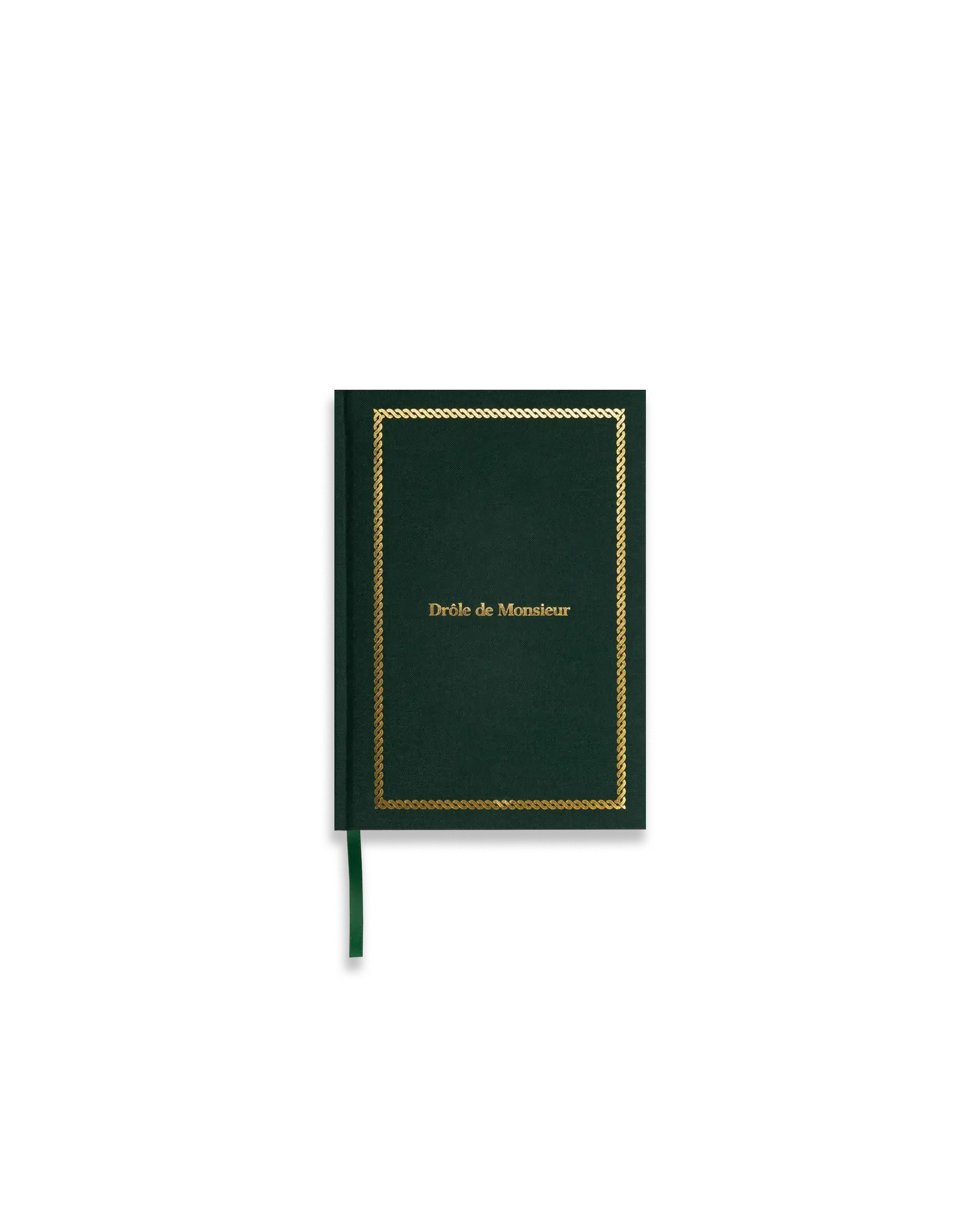 Drôle De Monsieur Le Carnet Drôle Notizbuch Grün A5