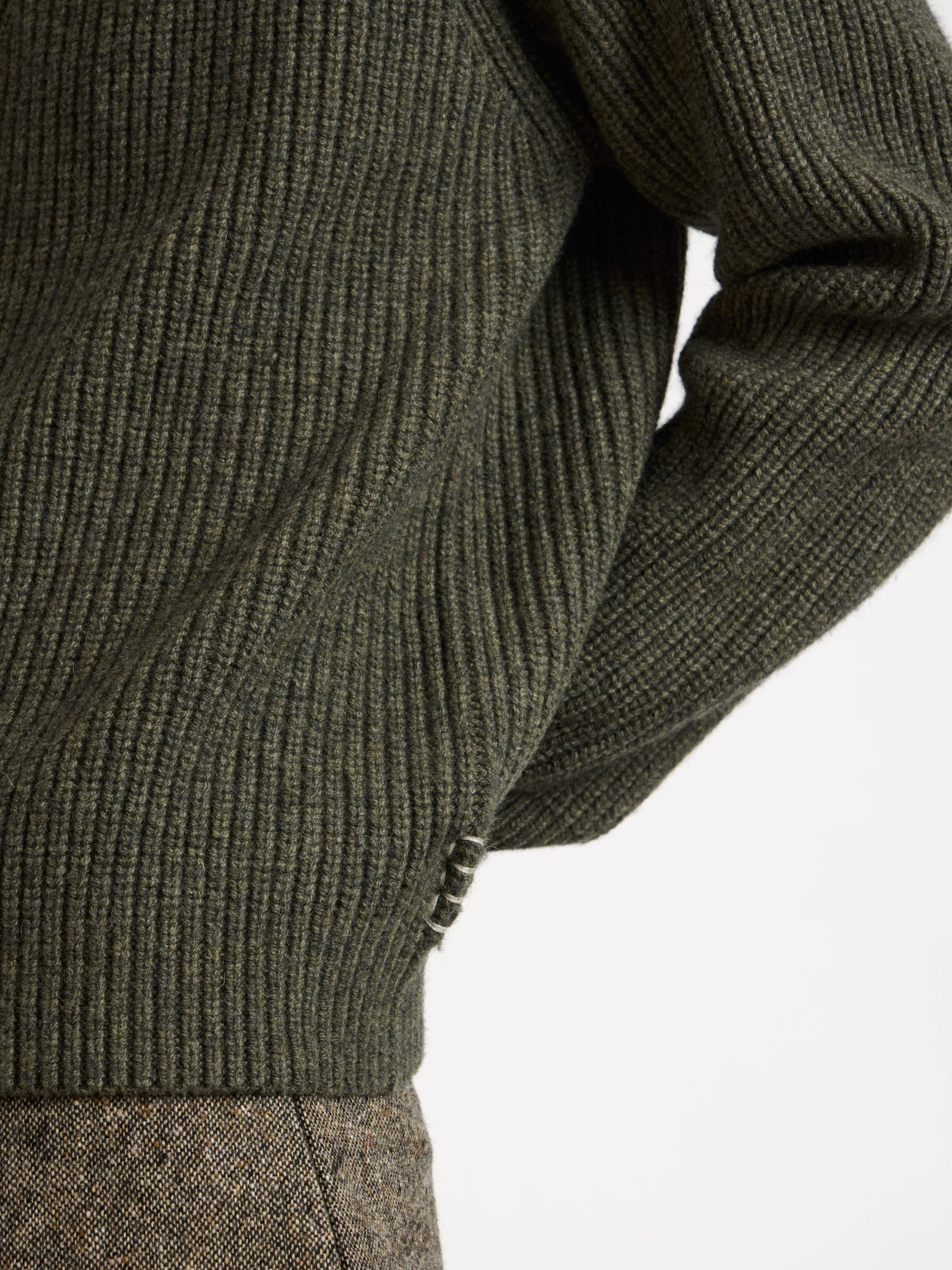 J.W.Anderson V-Neck Cardigan Strickjacke Herren Hunter Green M