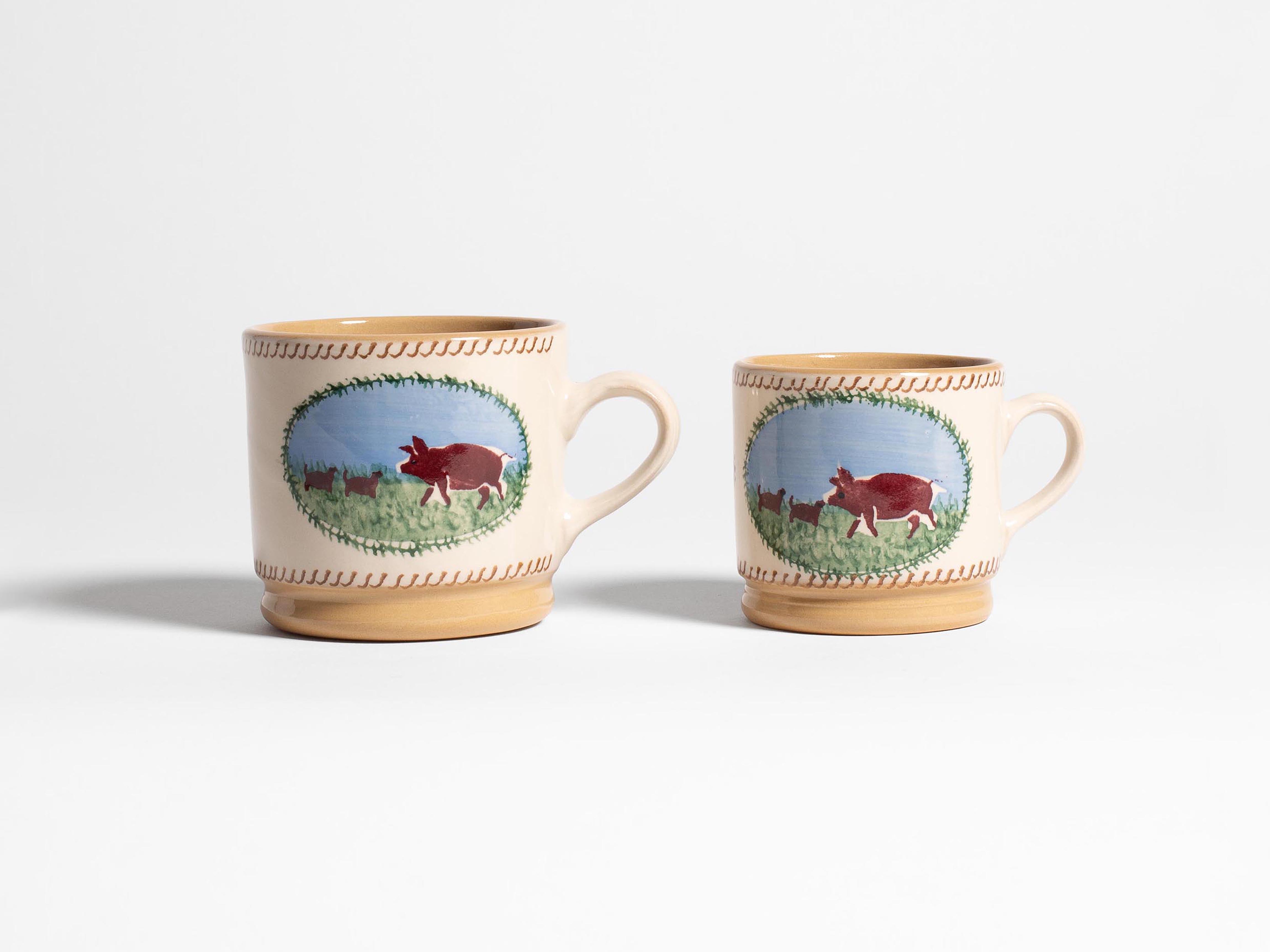 J.W. Anderson Nicholas Mosse Small Mug Weiß Multi Keramik