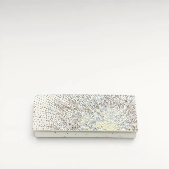 Gedebe Envelope Mirage Clutch Satin mit Stickerei