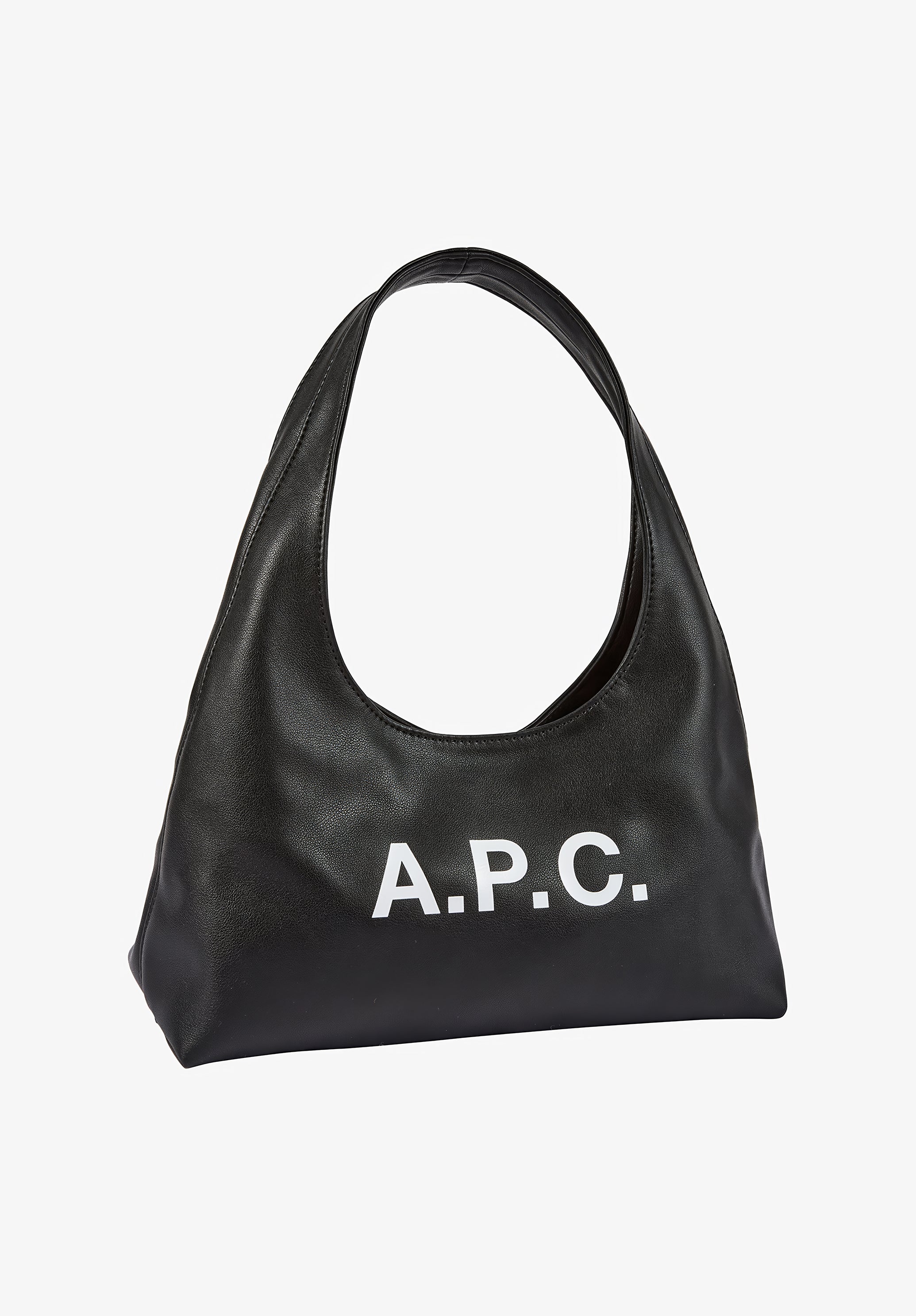 A.P.C. Baby Ninon Shoulder Handtasche schwarz Lederoptik TU