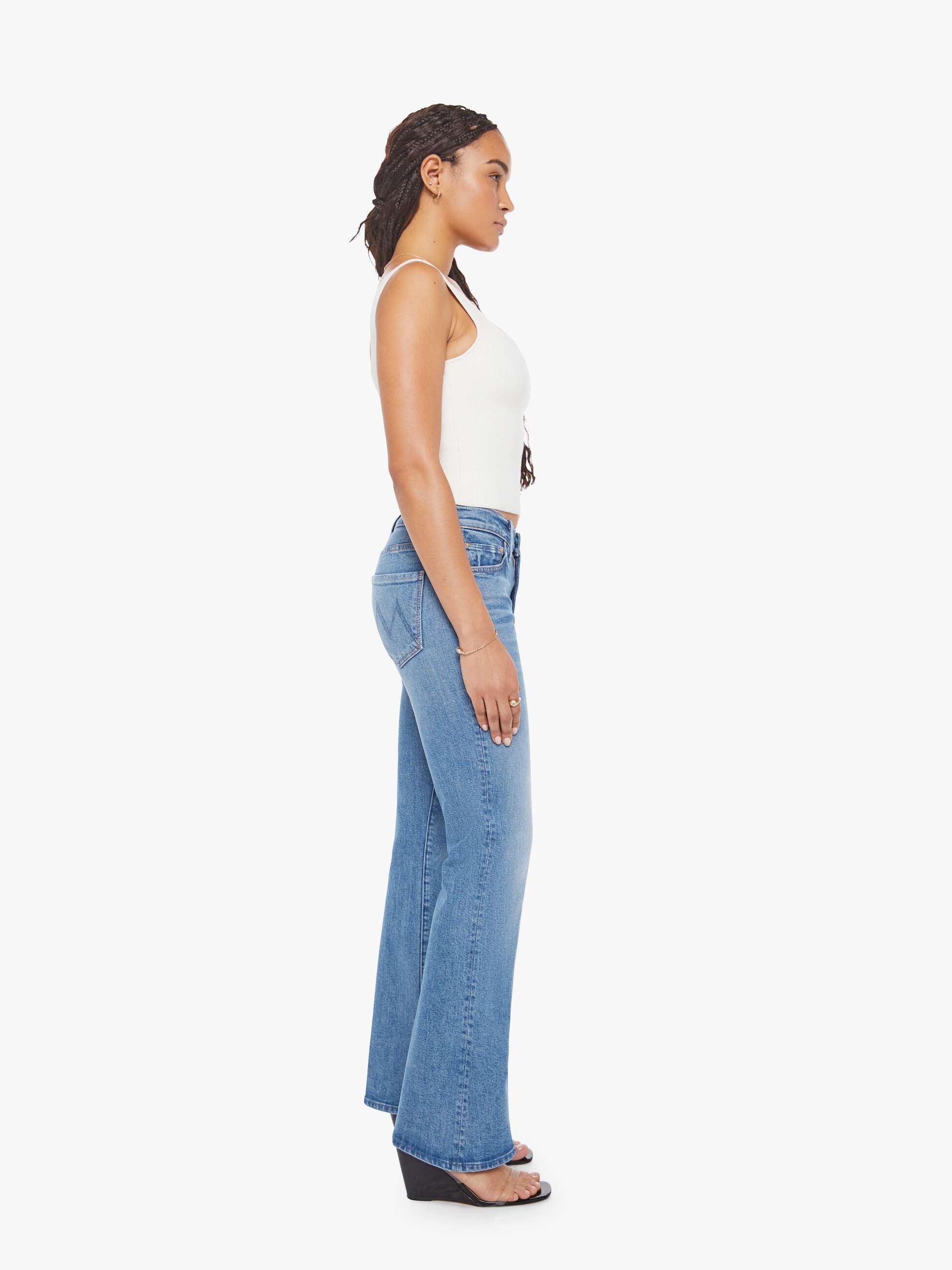 Mother The Lil Outsider Skimp Jeans Hokey Pokey Bootcut