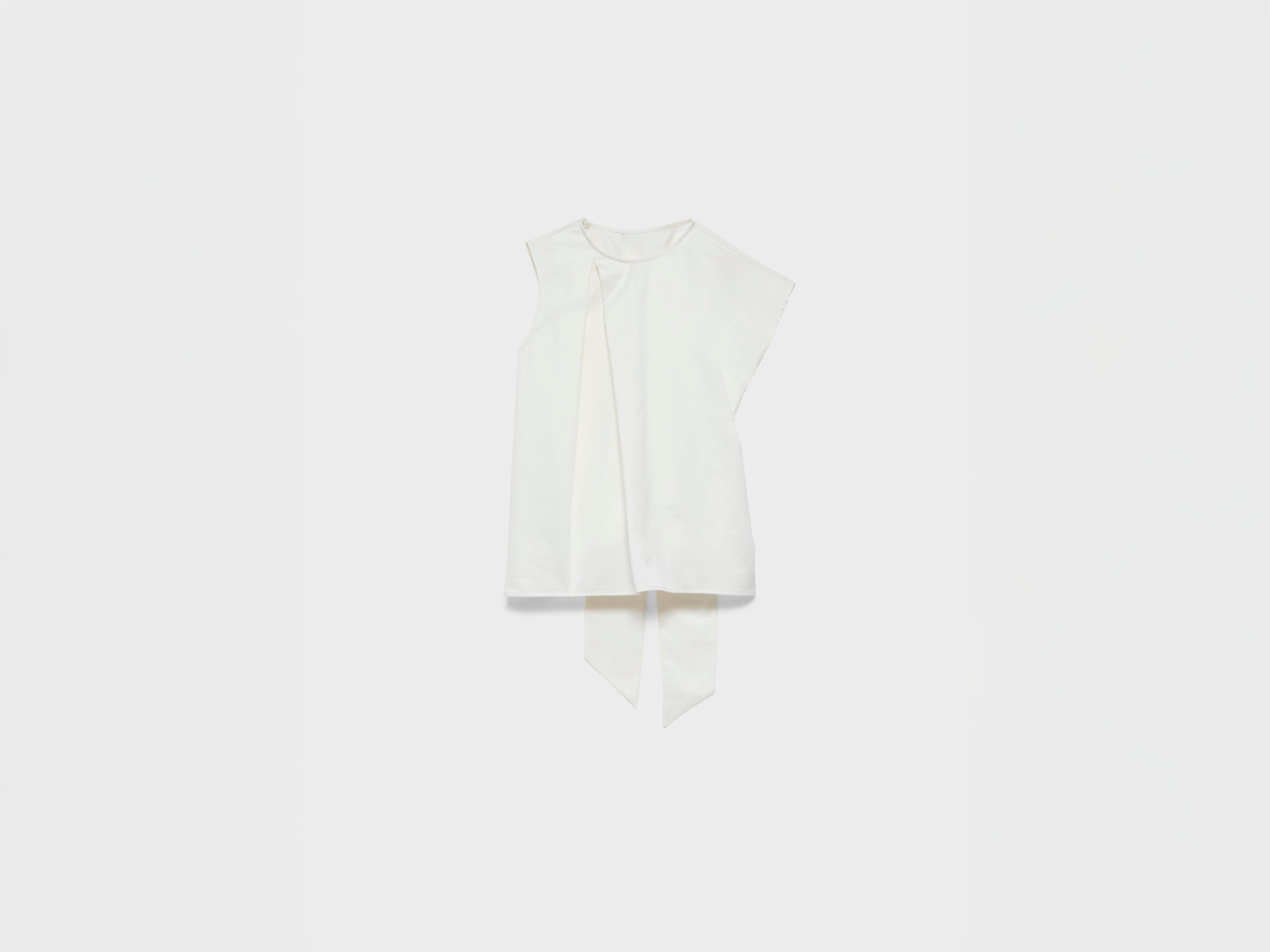 J.W.Anderson Sculptural Top Ärmellos Ivory