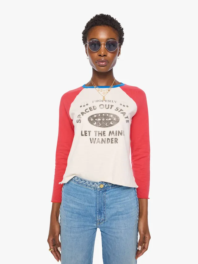 Mother Tees The Vintage Sporty Concert T-Shirt Spaced Out Baumwolle